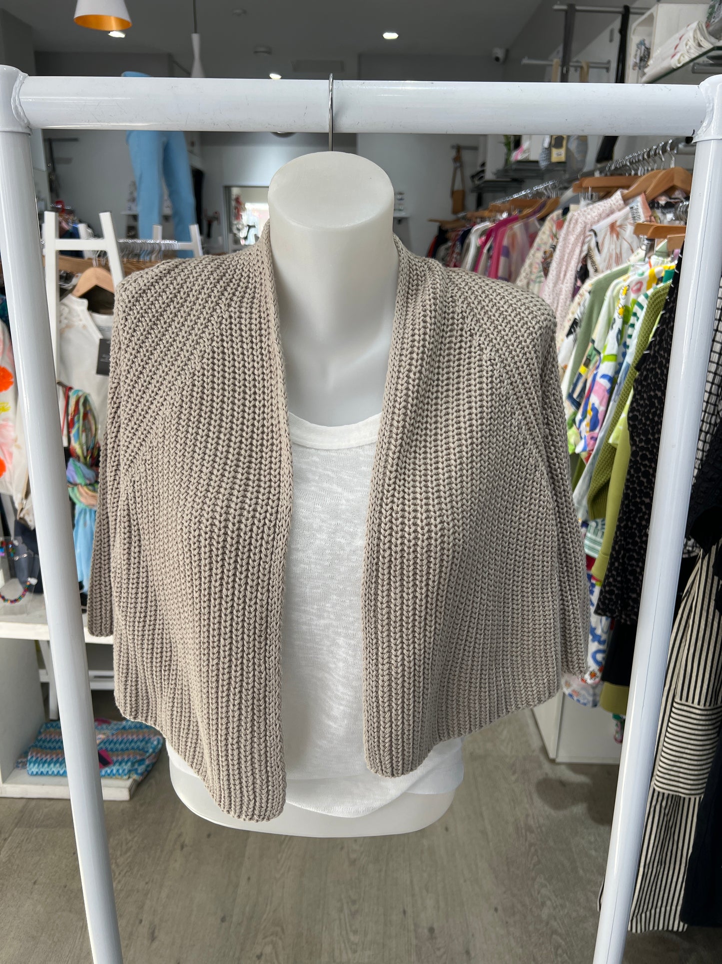 Blueberry Italia Short Knit Cardigan