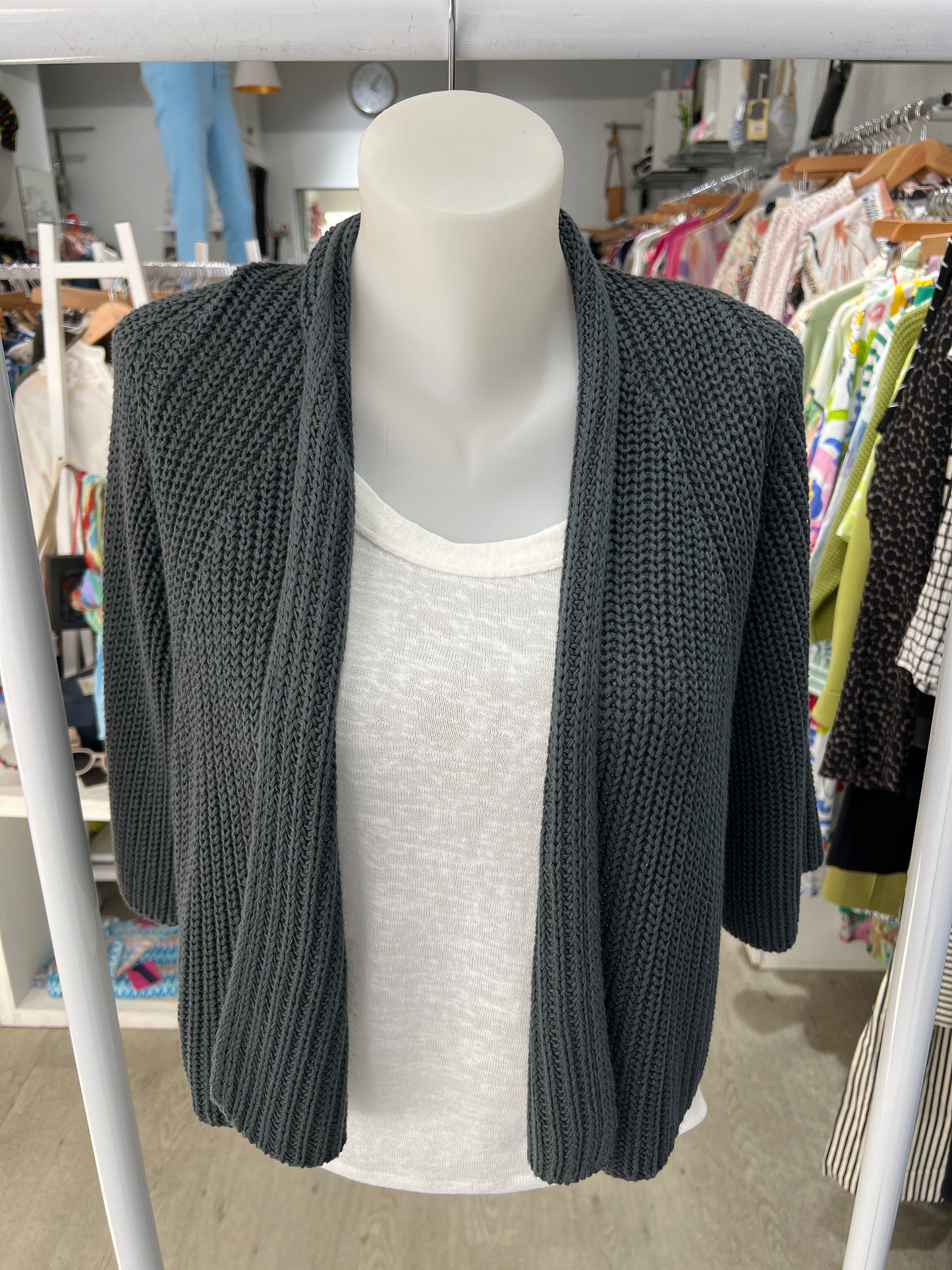 Blueberry Italia Short Knit Cardigan