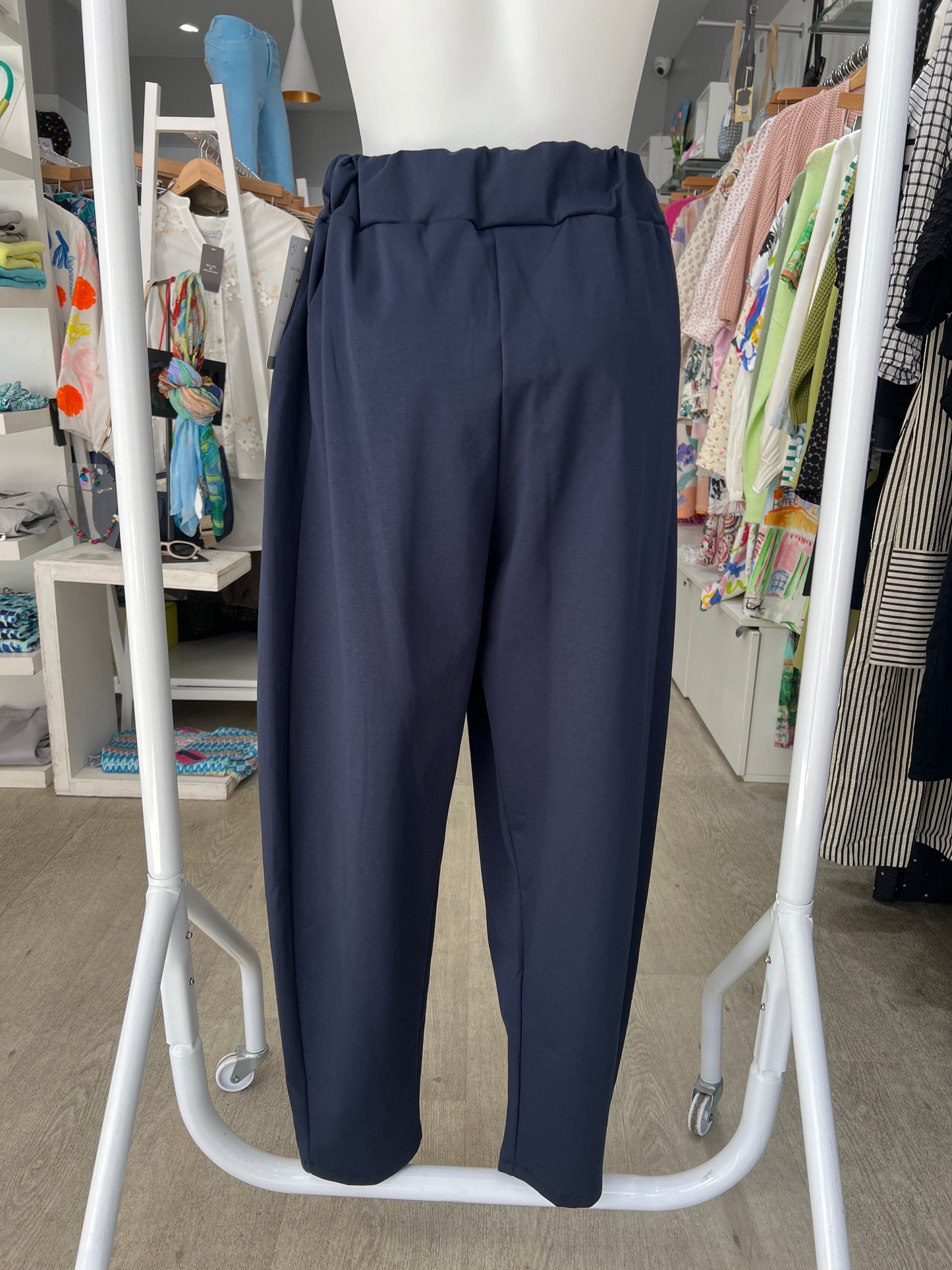 Deck by Decollage Navy Slouch Trousers
