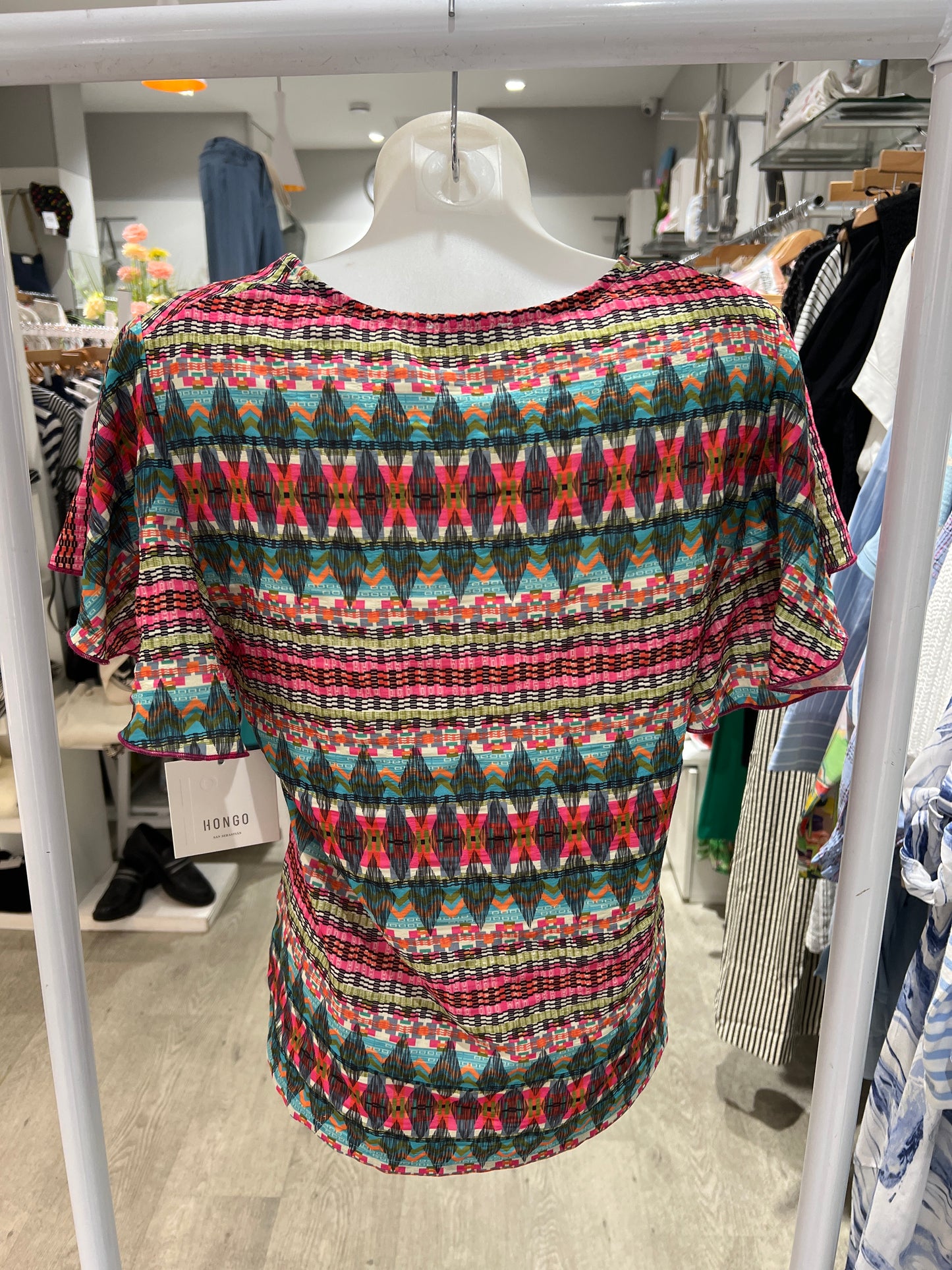 Hongo Pattern Blouse