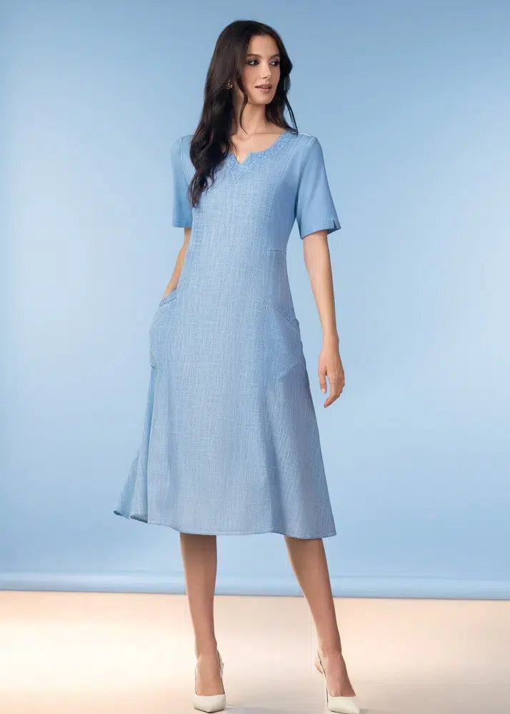 Alison Sheri Blue Dress