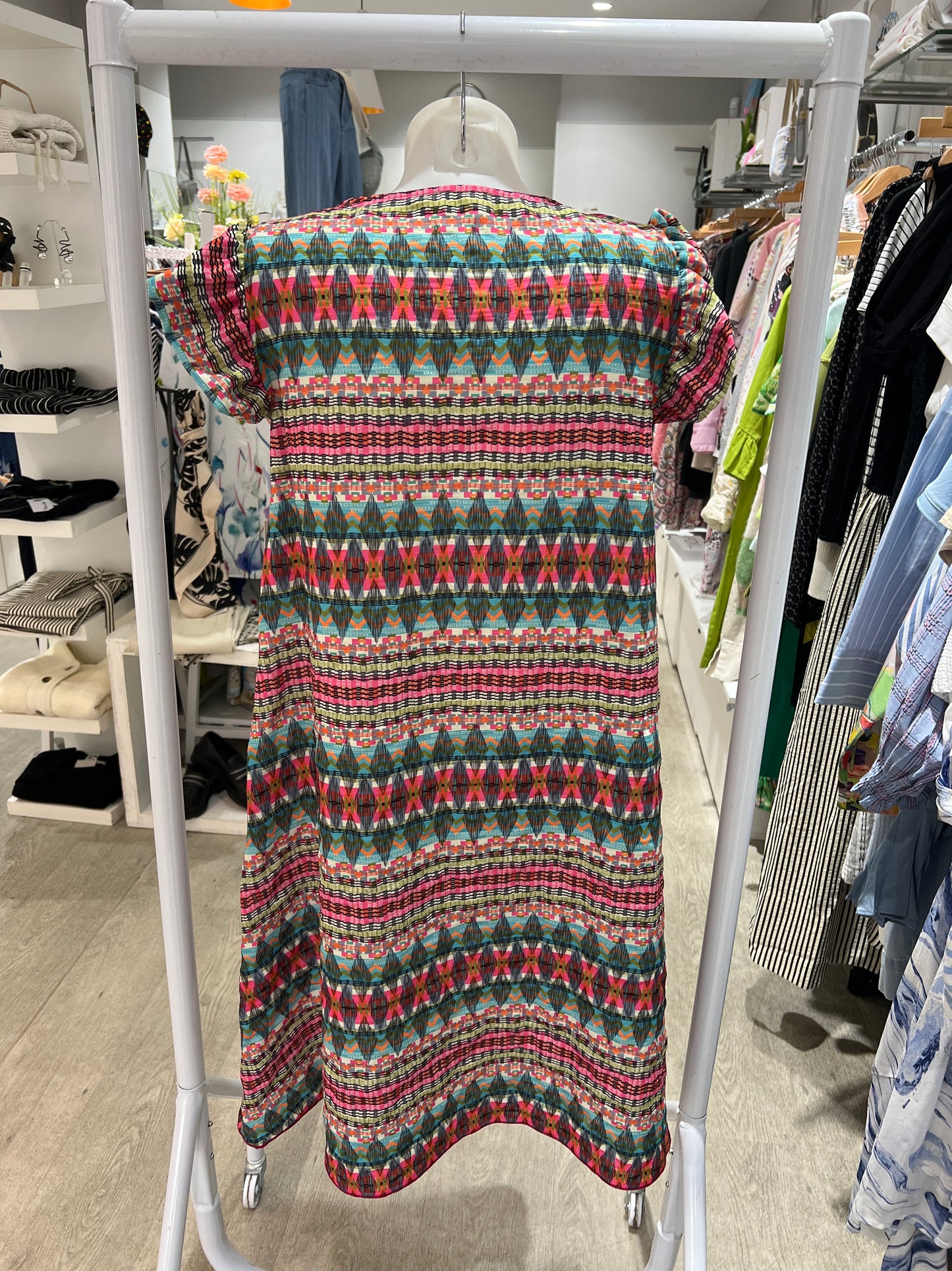 Hongo Pattern Dress