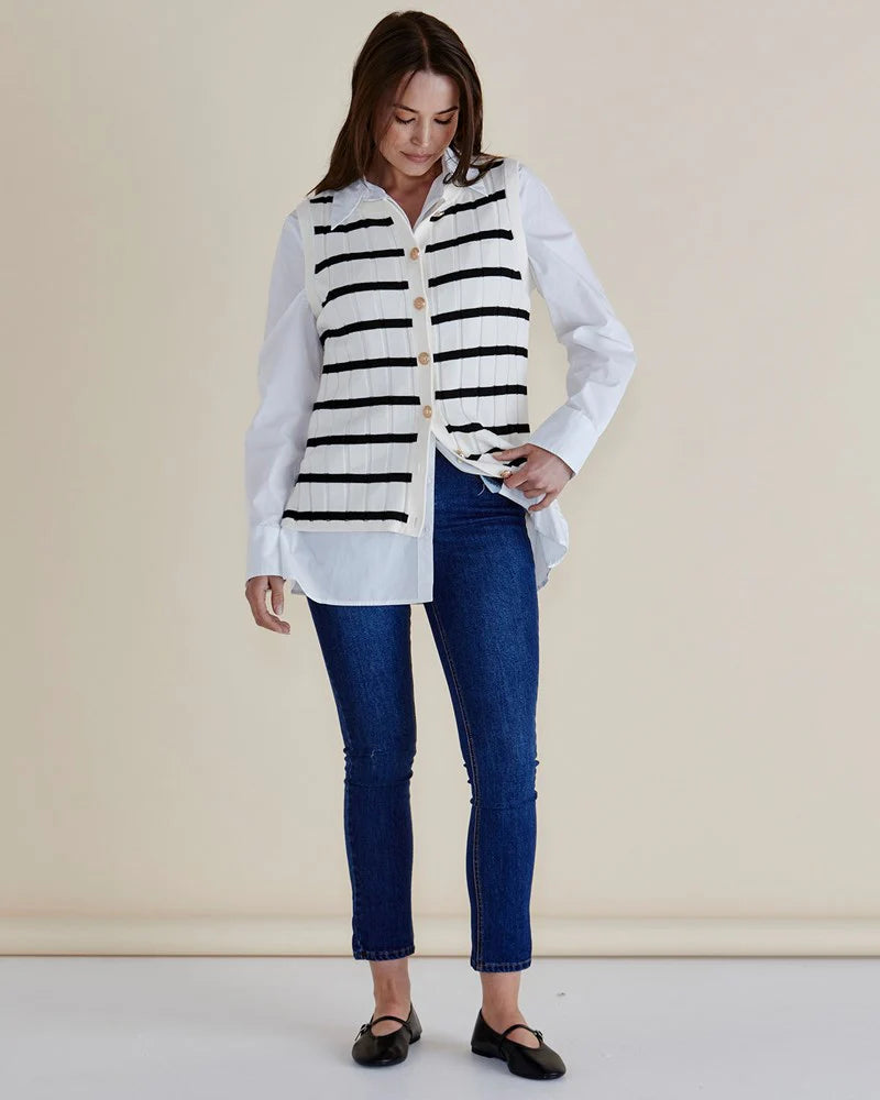 Betty Basics Nicollete Knit Vest