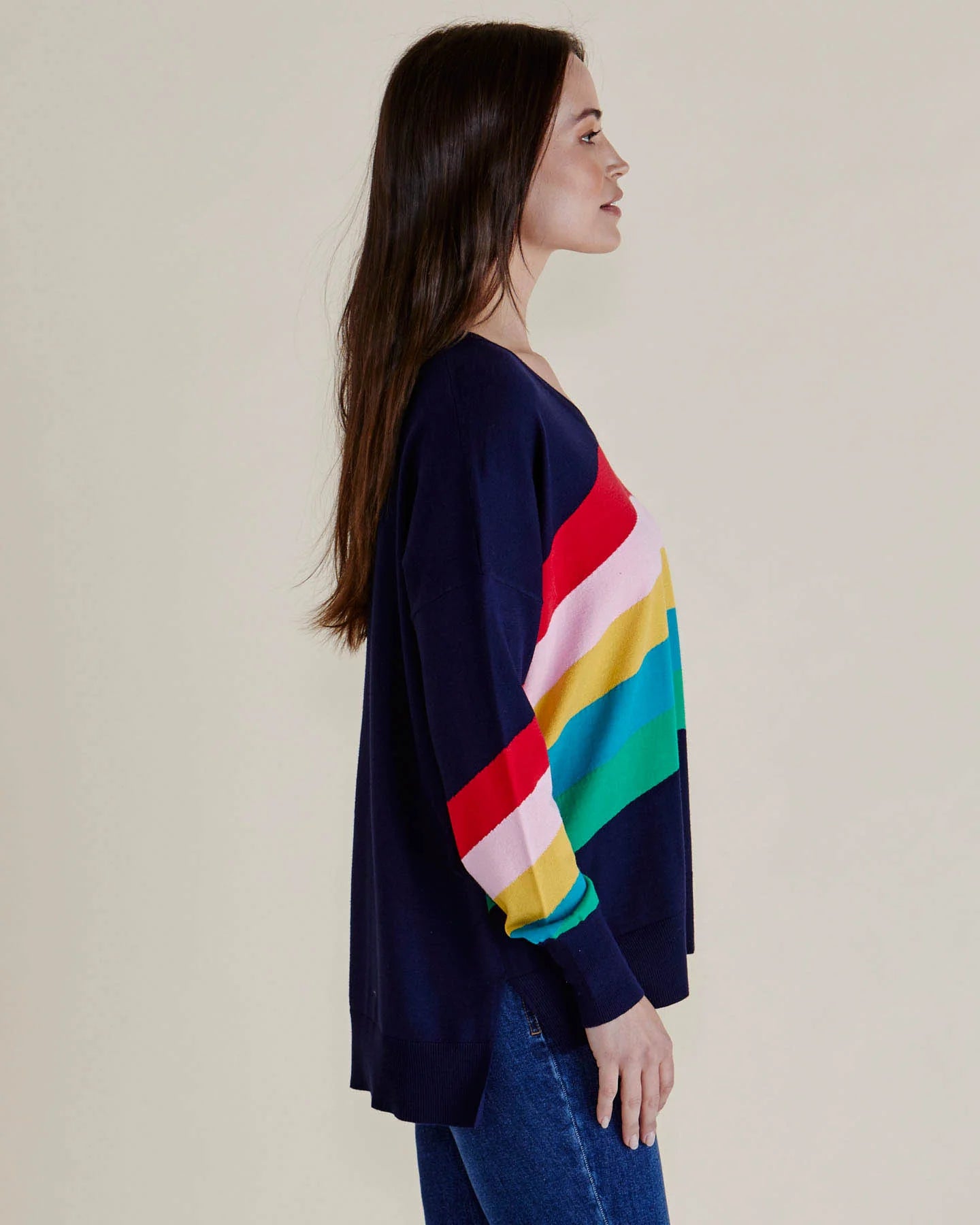 Betty Basics Mimi Rainbow Sweater