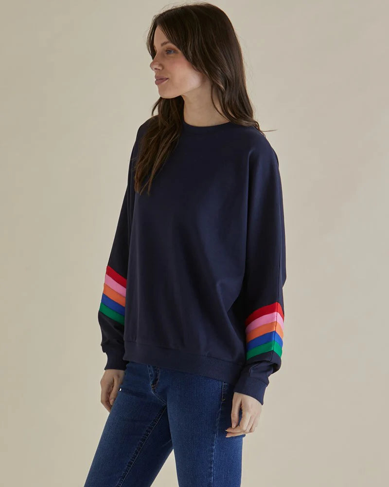 Betty Basics Davina Rainbow Jumper