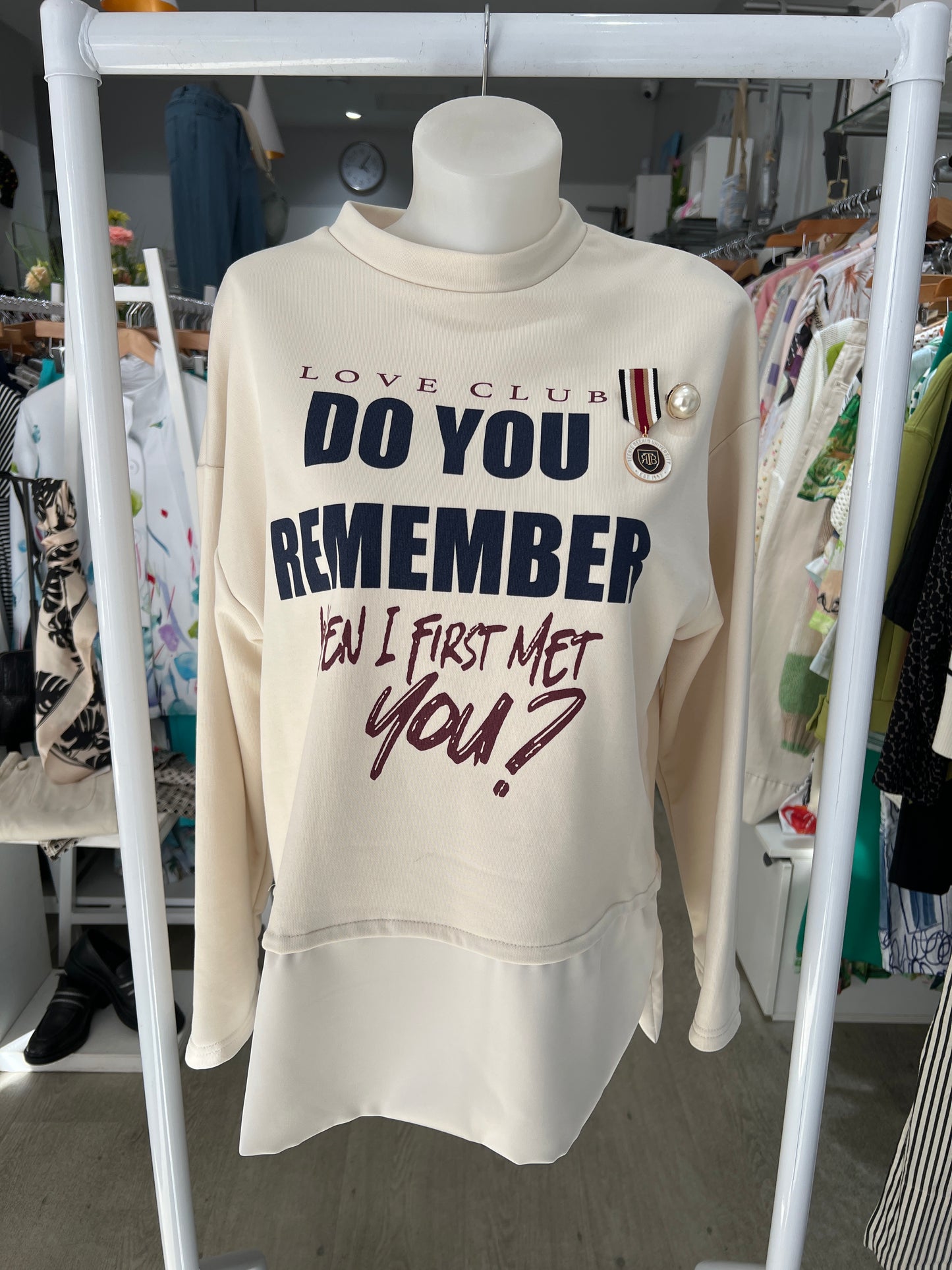 Cécile Wang O/S Brooch Jumper