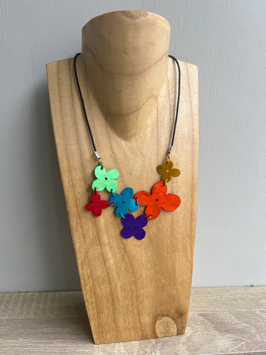 Oana Millet Floral Necklace