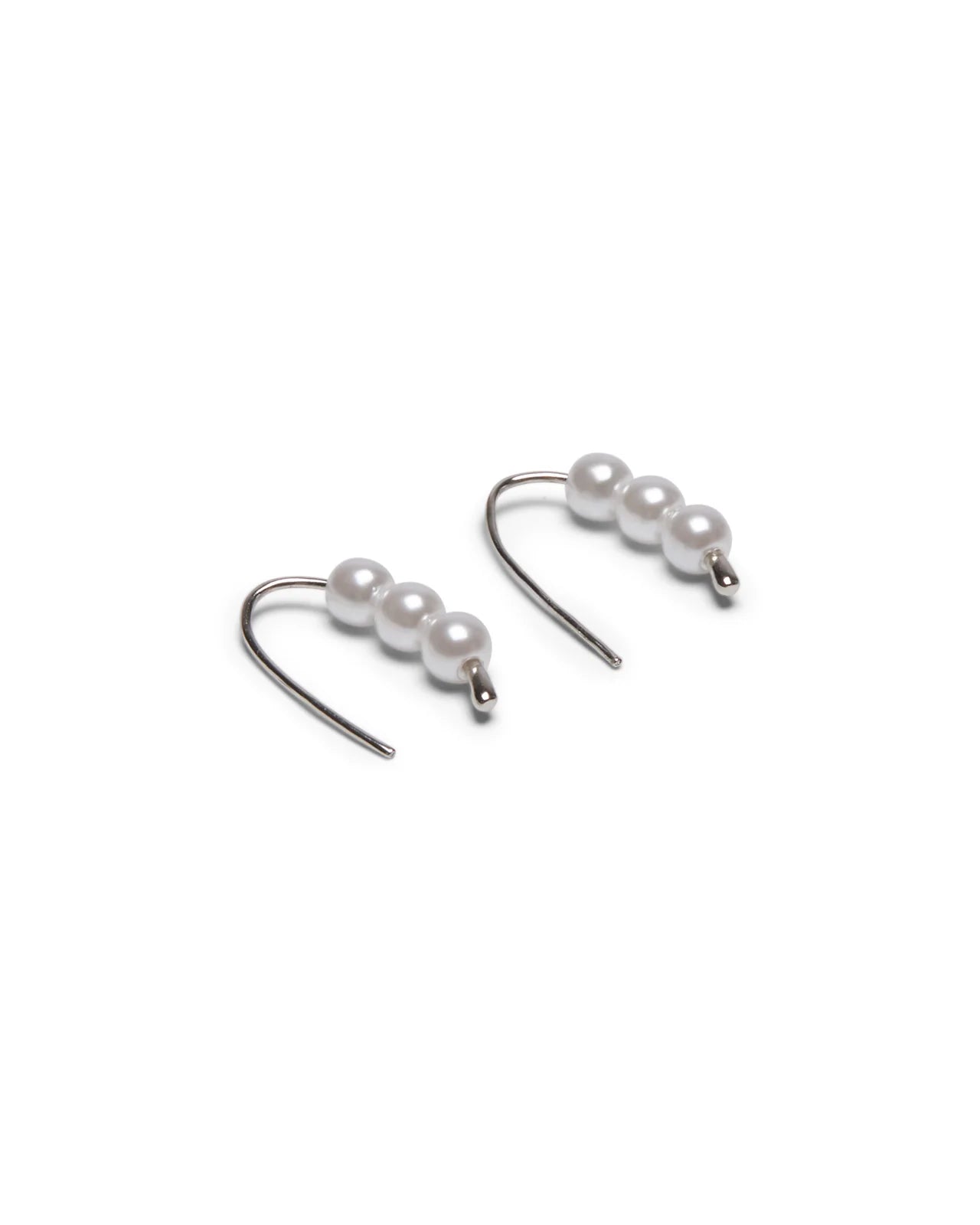Chalk Keswick Beaded Pull Through Earrings