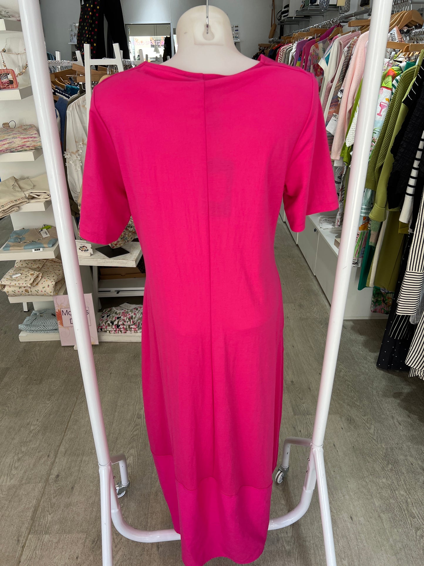 Peruzzi Two Tone Fuchsia Dress