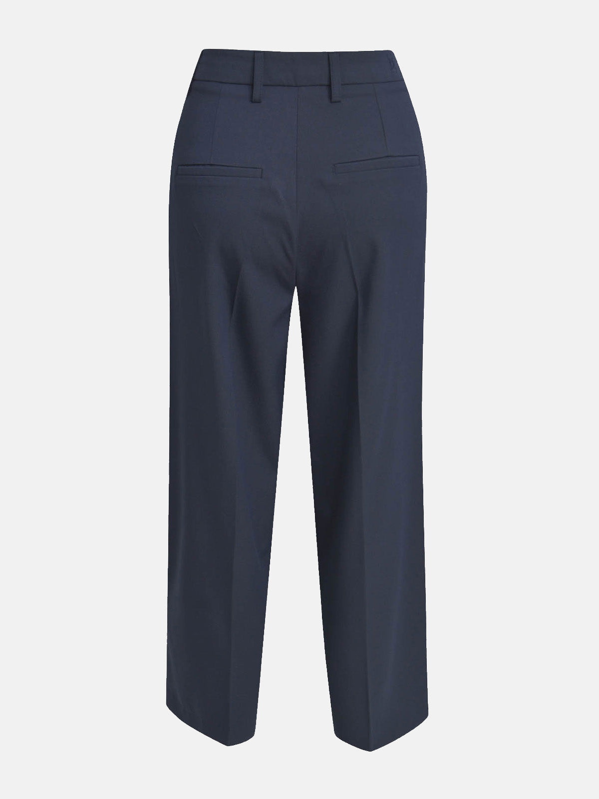 Smith & Soul Navy Straight Cropped Trousers