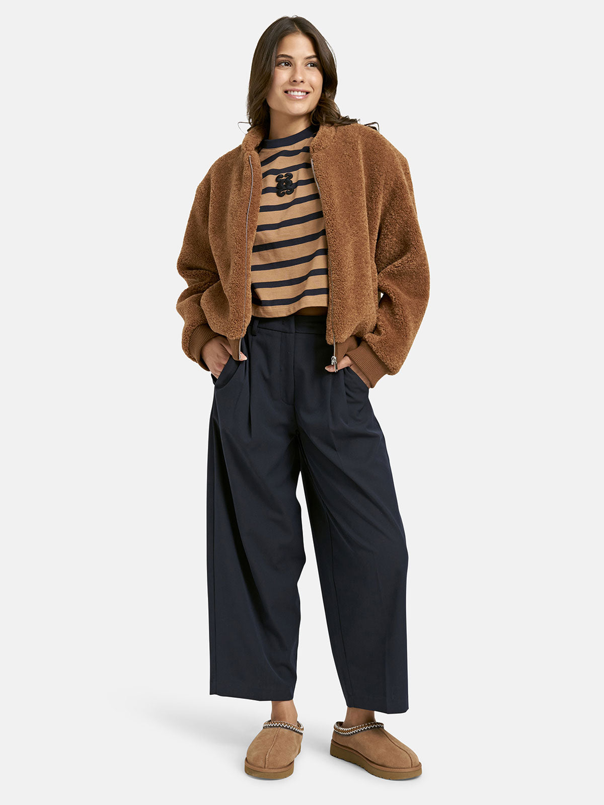 Smith & Soul Teddy Bomber Jacket