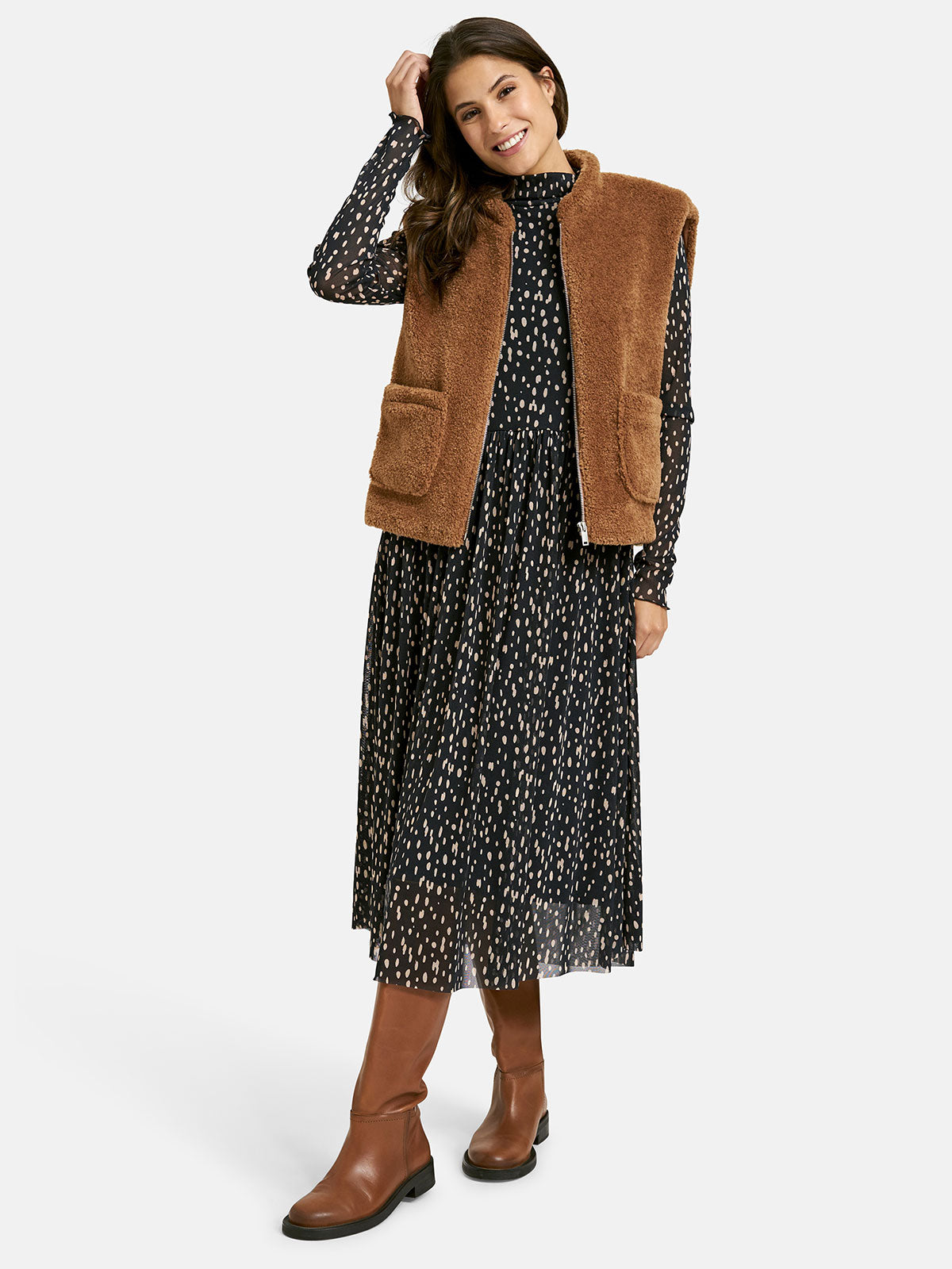 Smith & Soul Marine Mesh Dress