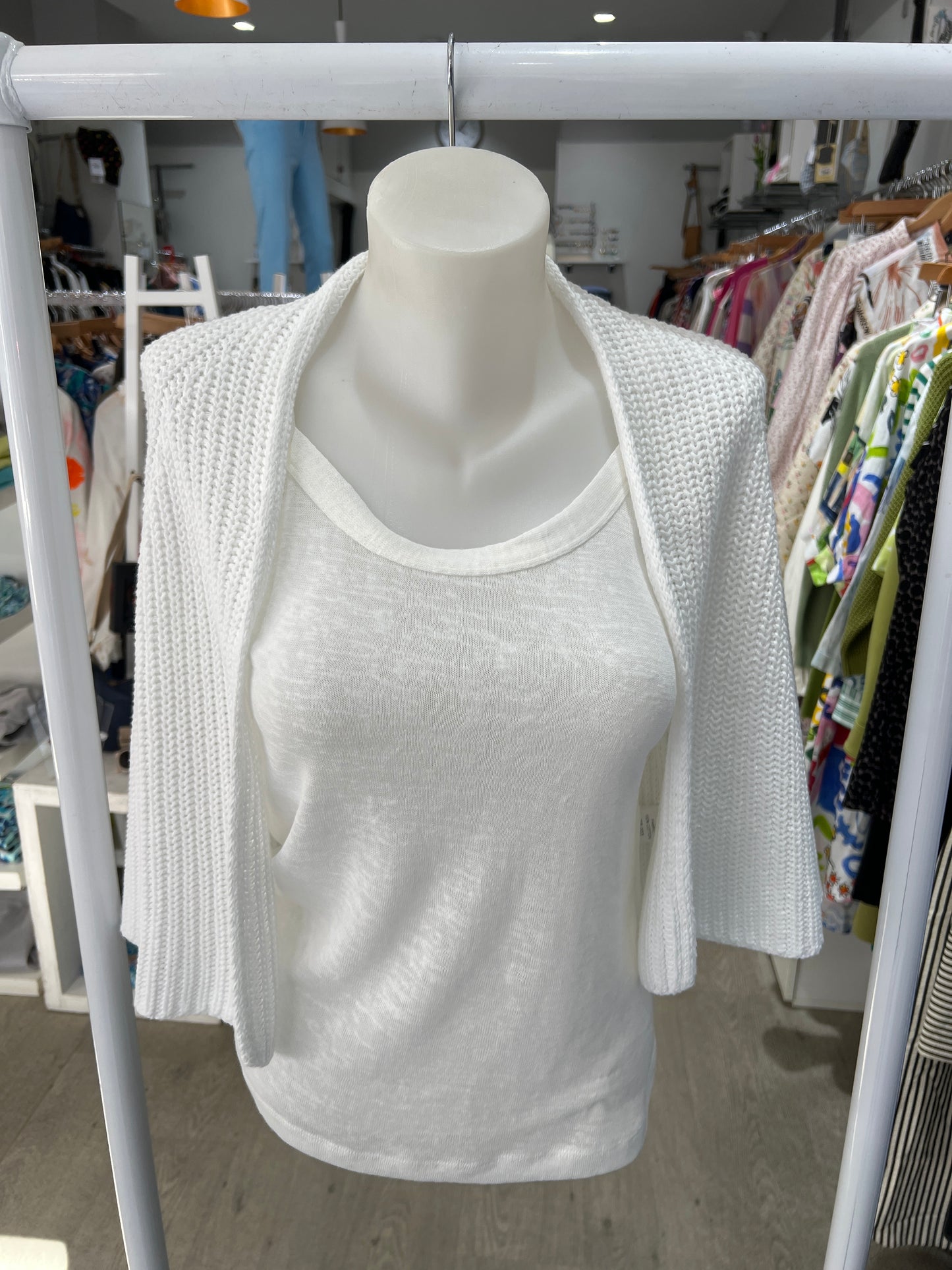 Blueberry Italia Short Knit Cardigan
