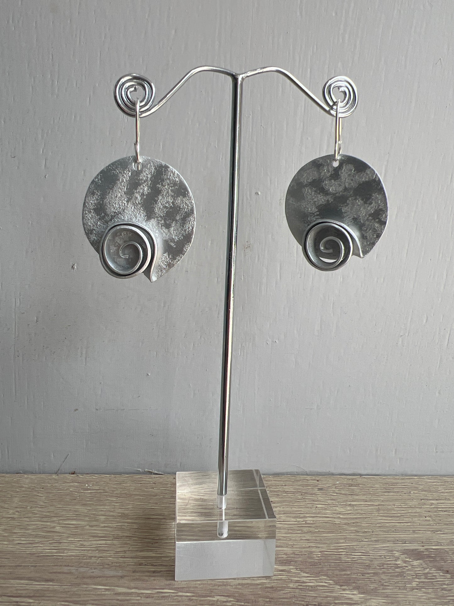 Oana Millet Floral Disc Earrings