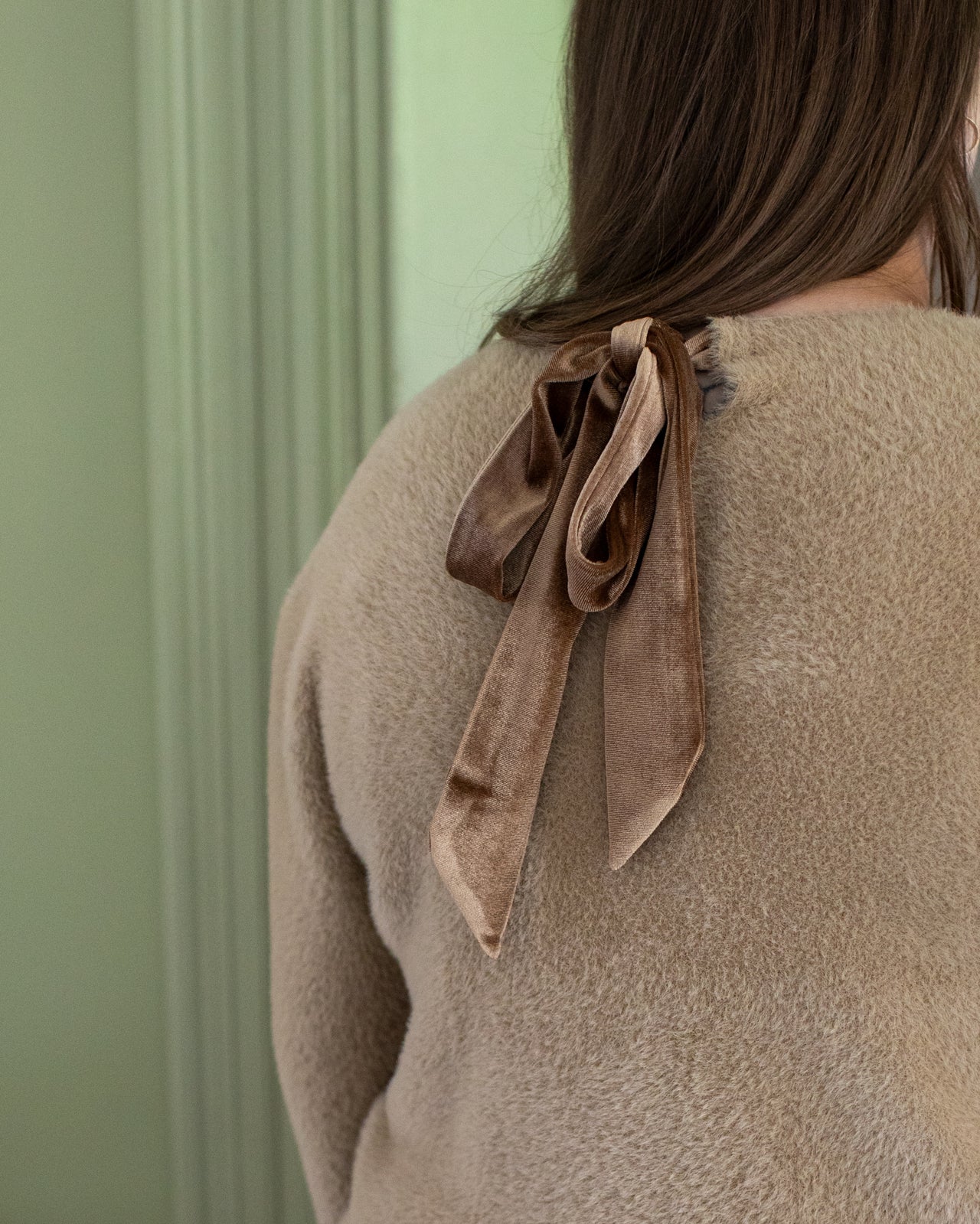 Chalk O/S Ruby Jumper - Light Tan