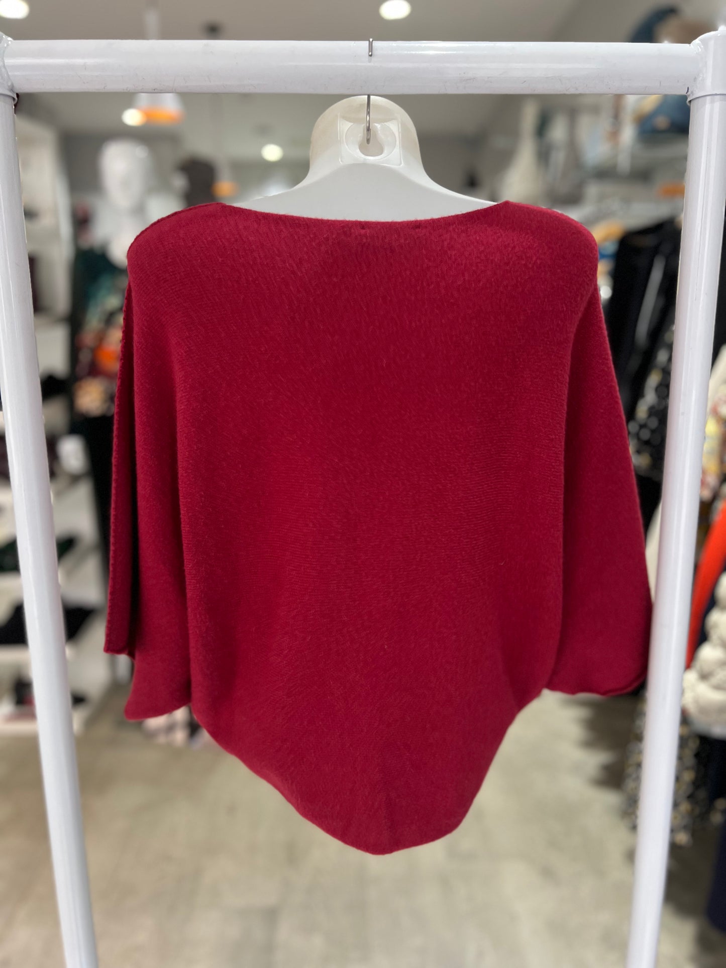 Deck by Decollage O/S Batwing Knit Jumper