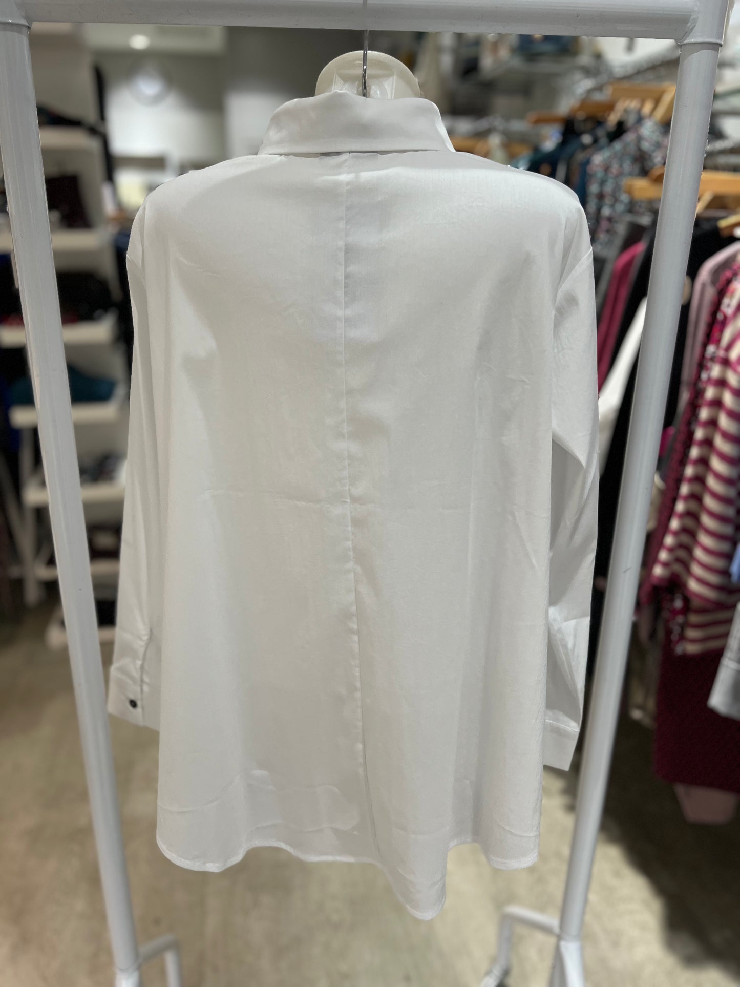 ORA Print White Shirt