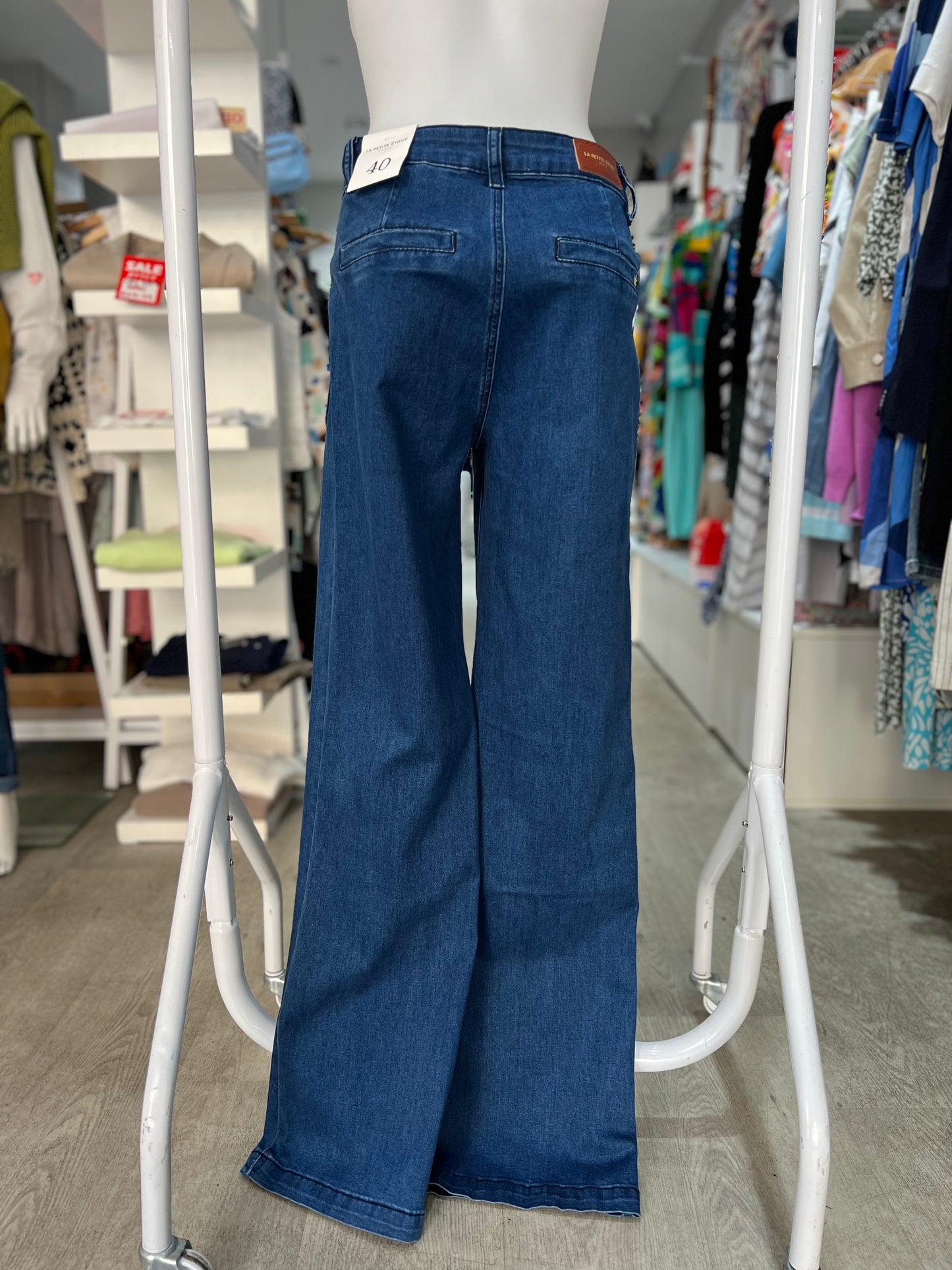 La Petite Étoile Sonny Stone Wash Jeans
