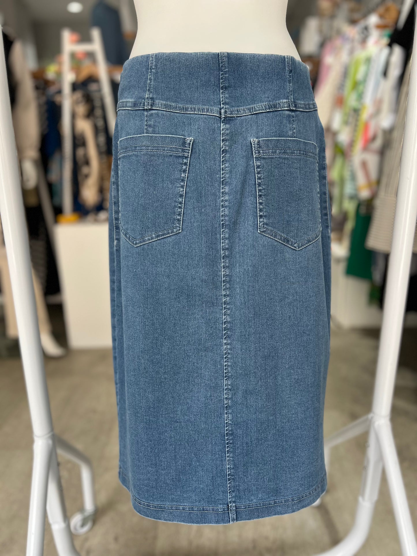 Robell Maraike Blue Skirt
