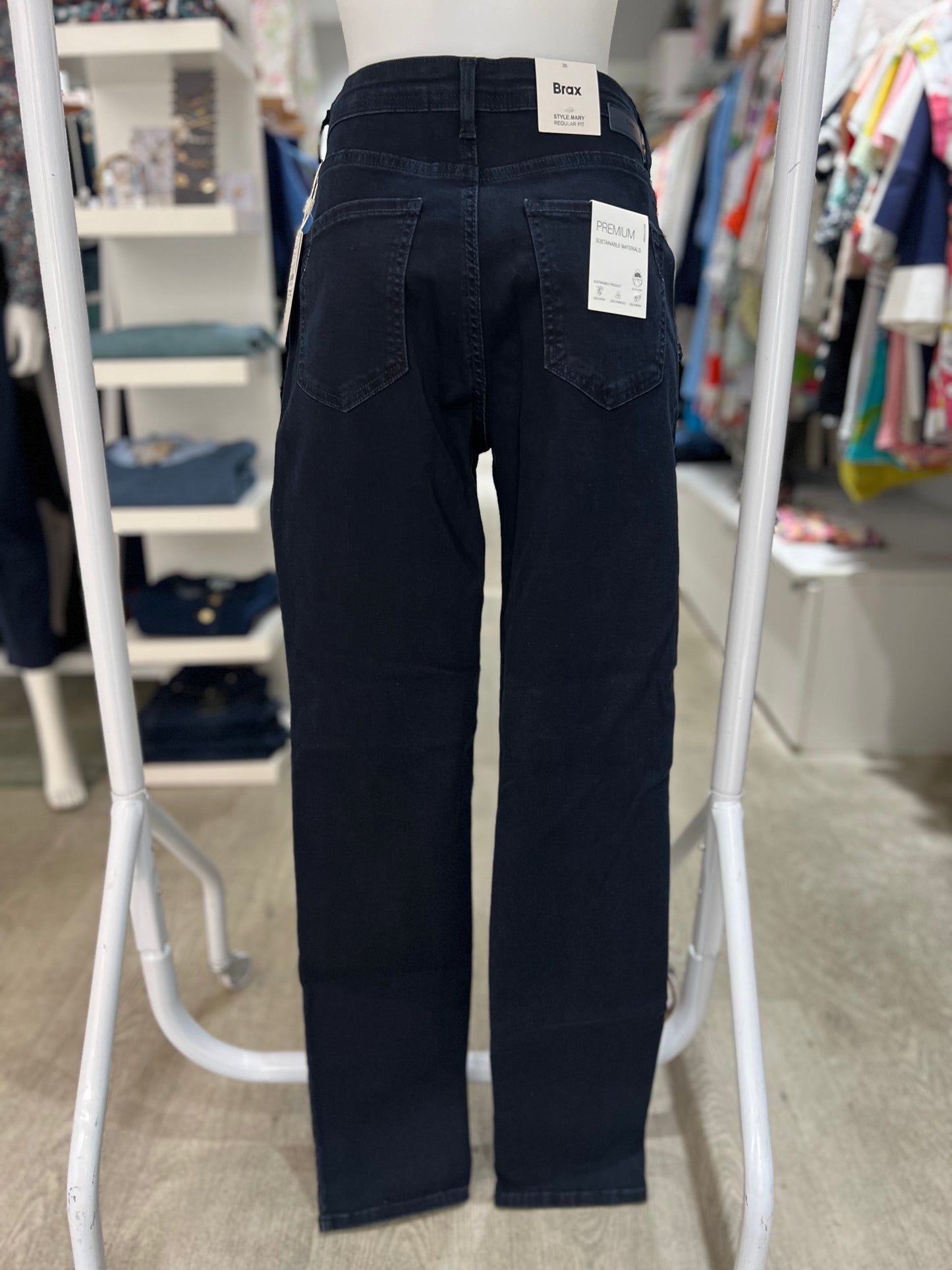 Brax Mary Dark Denim Trousers