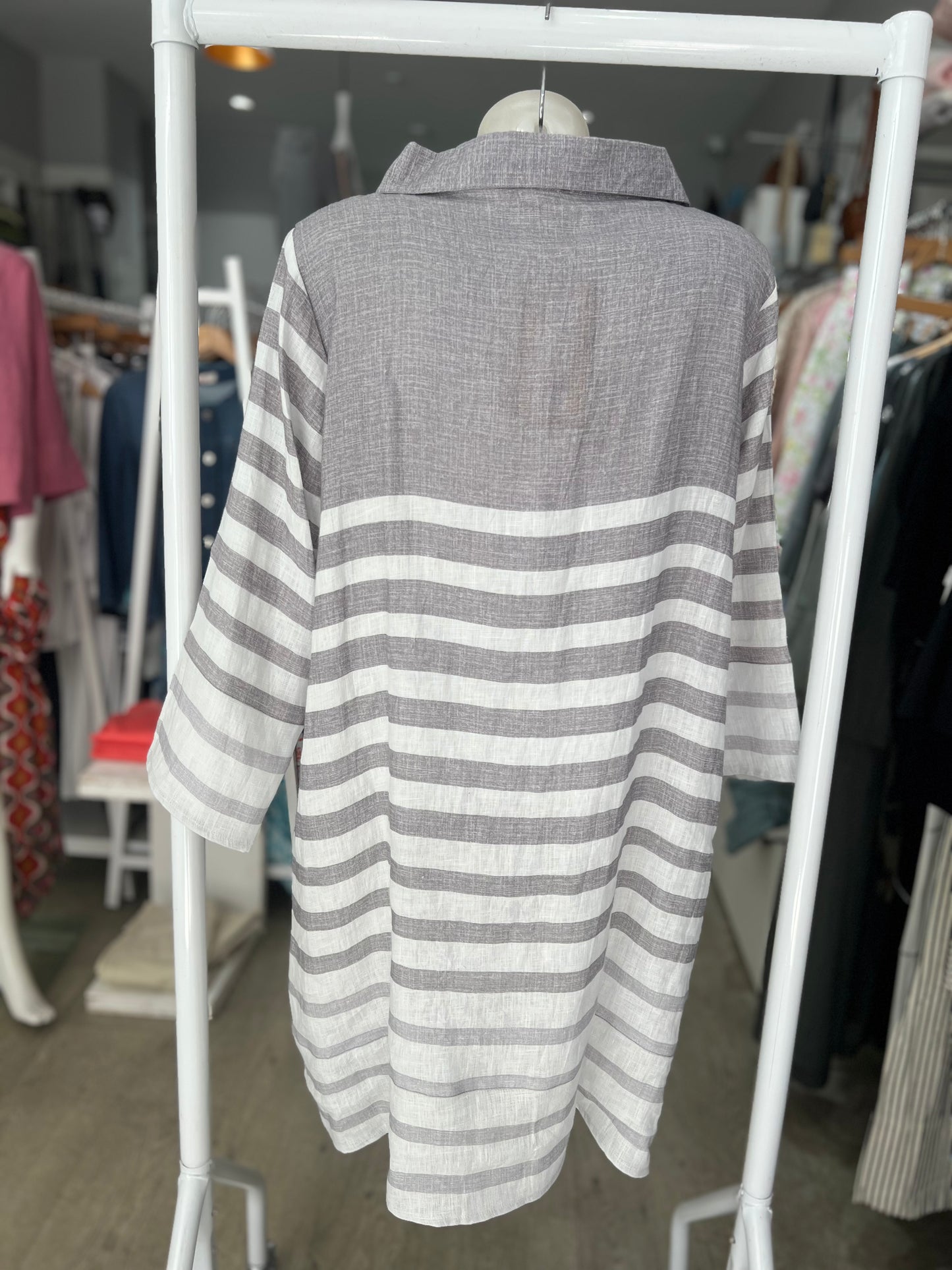 Yauvan Grey Tunic Dress