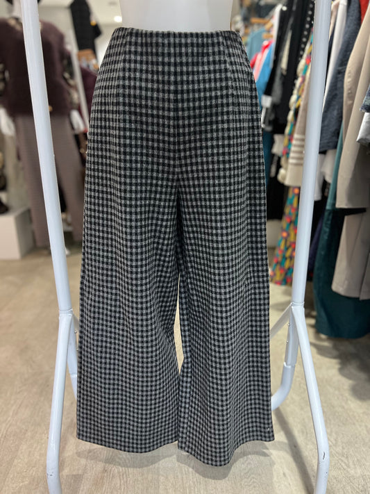Neirami Wide Trousers - Vichy Brush