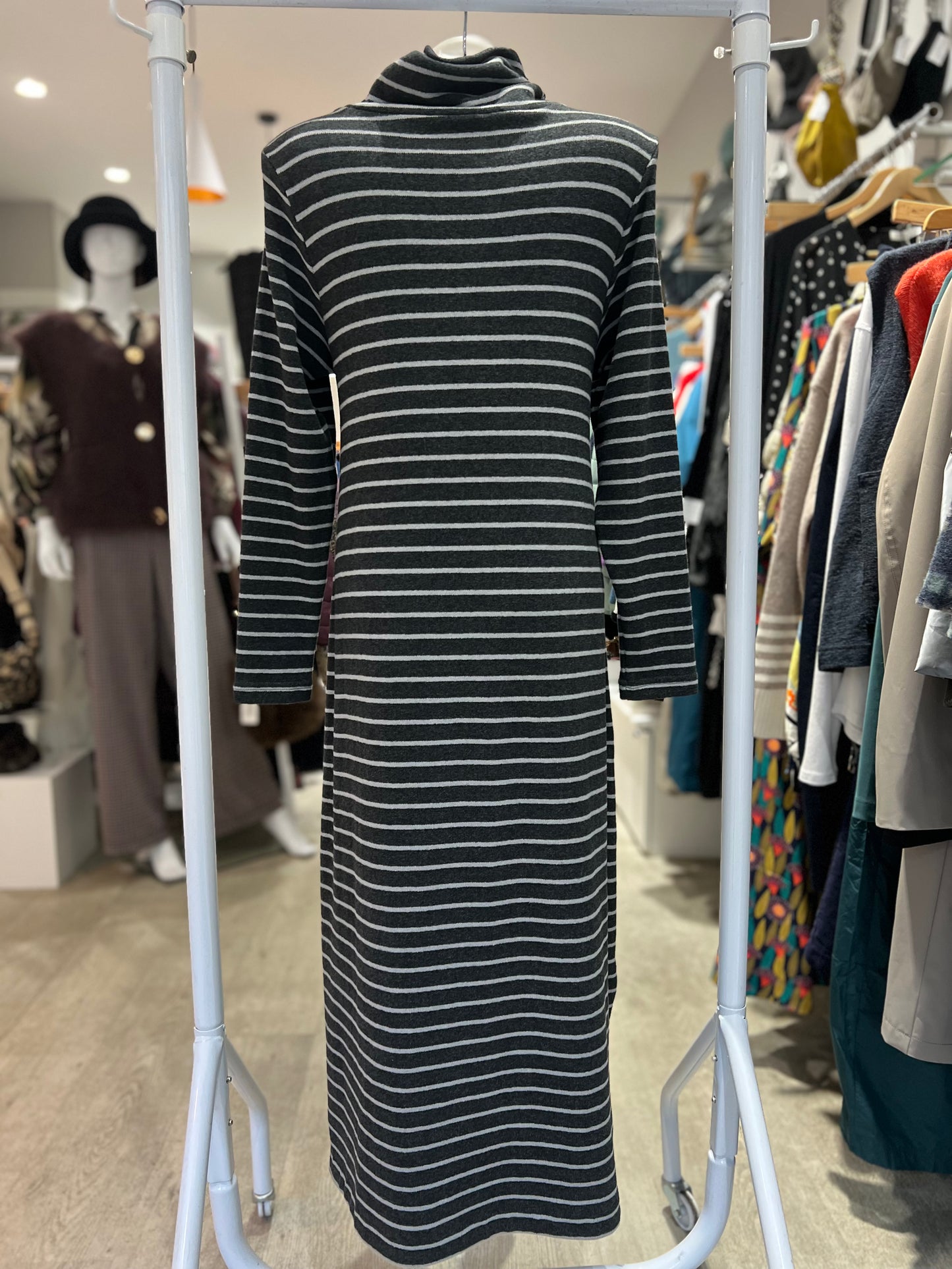 Mama B Tosca Anthracite Dress