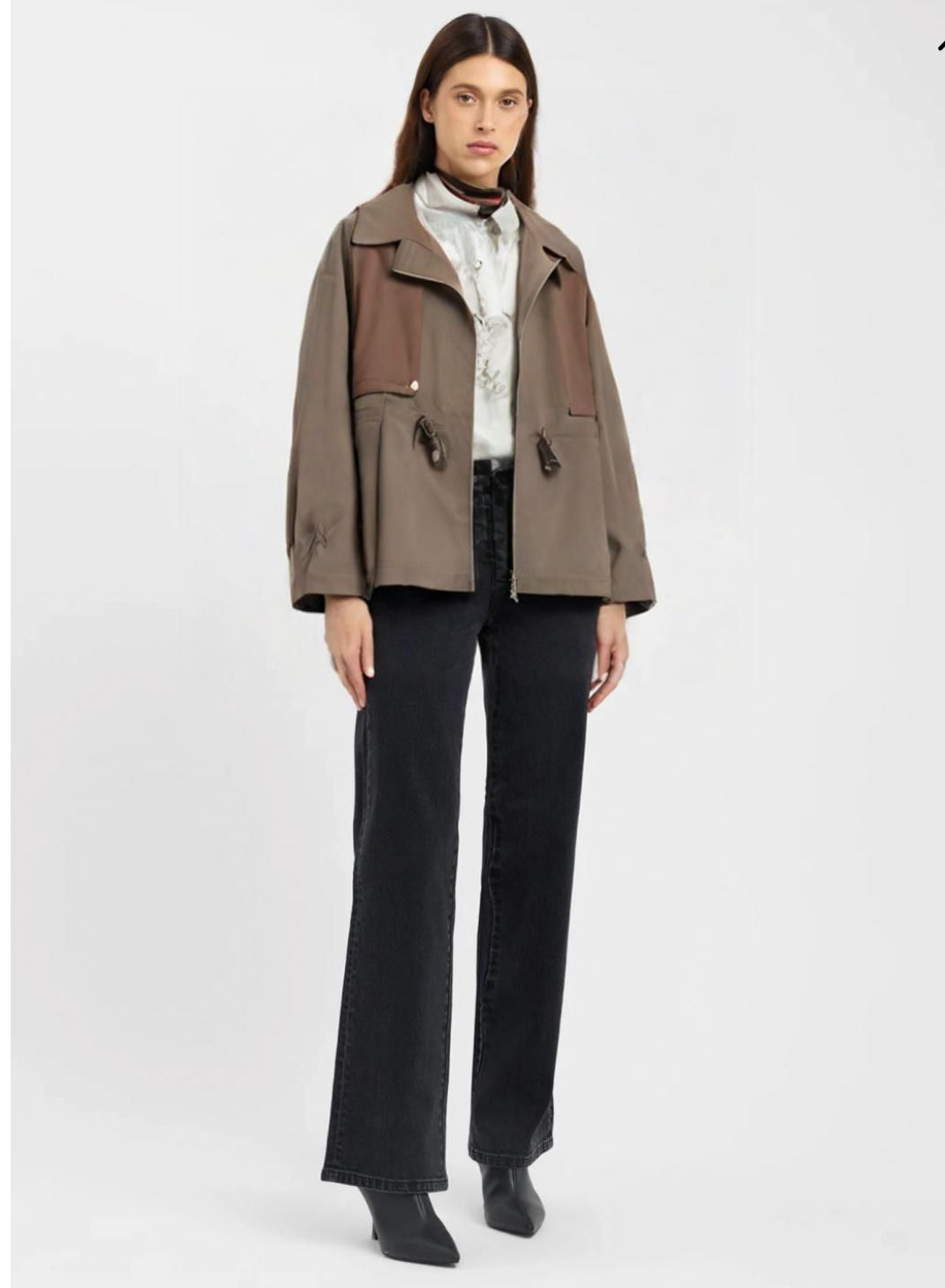 Studio Kopenhaken Louisa Short Brown Jacket