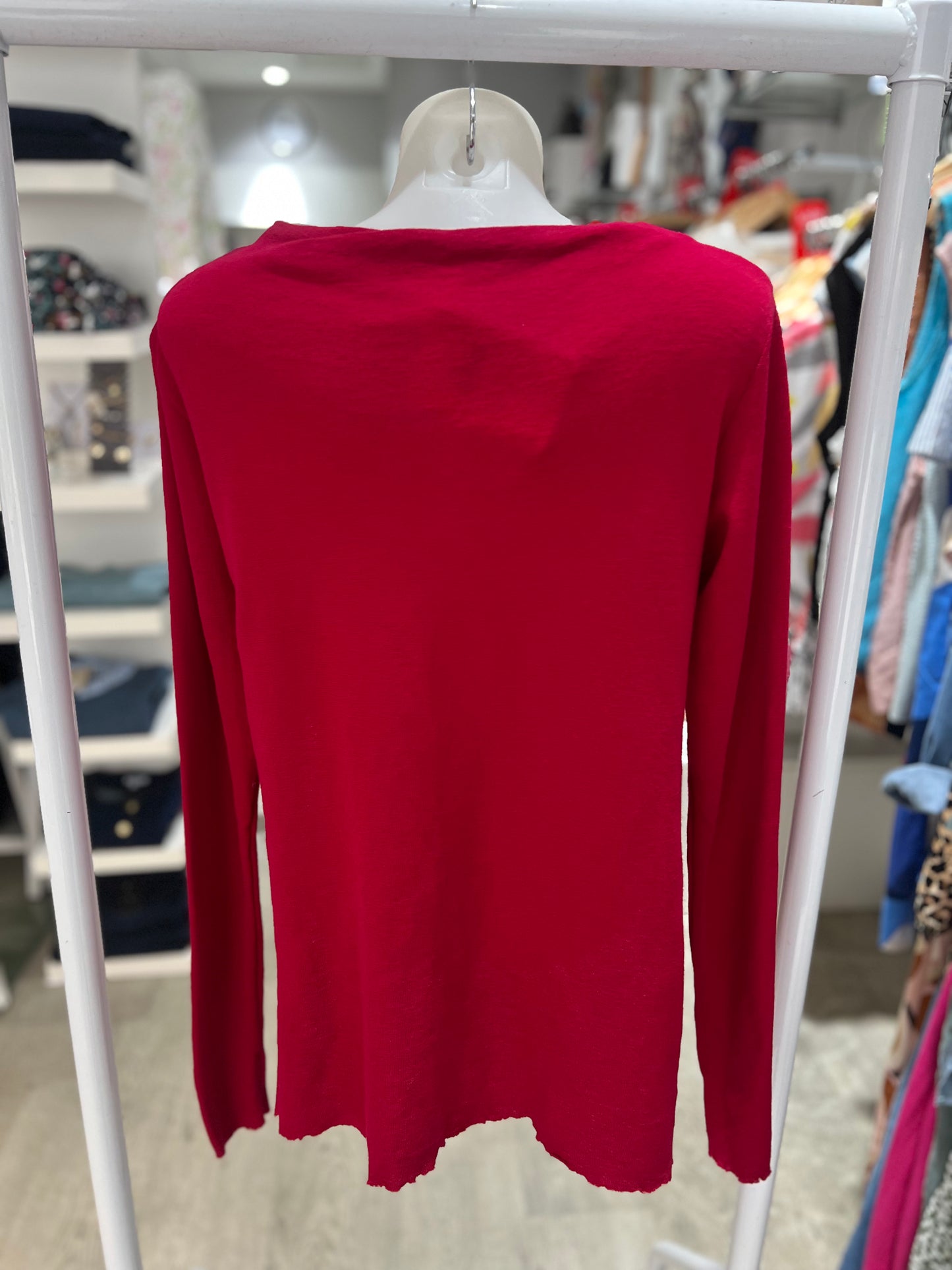 By Basics Merino High Neck Top