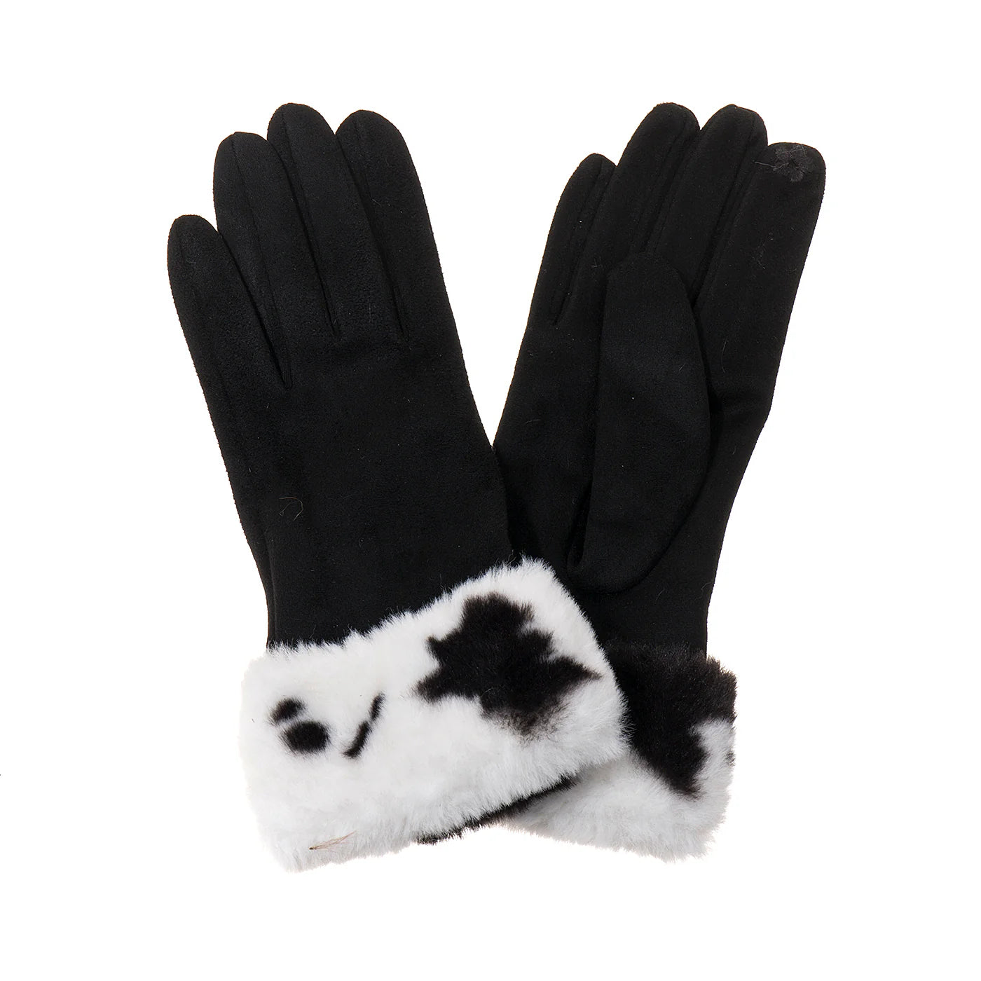 Park Lane Faux Fur Gloves