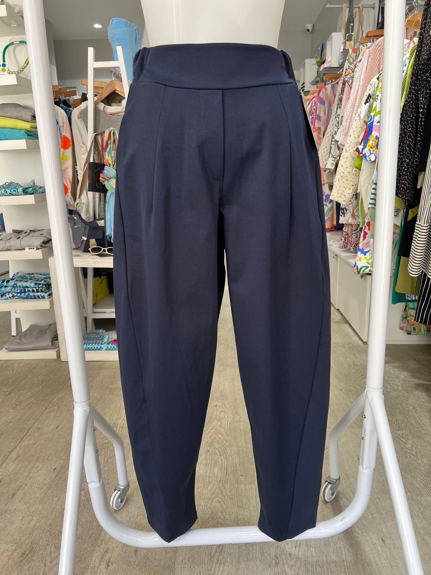 Deck by Decollage Navy Slouch Trousers