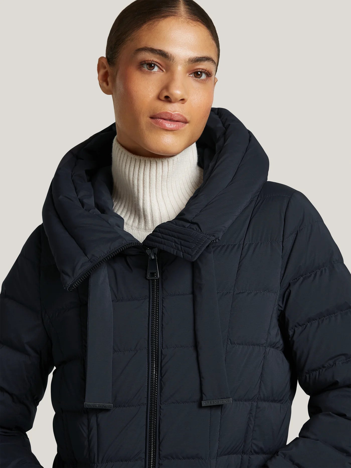 Creenstone Lorraine Midnight - Navy Coat