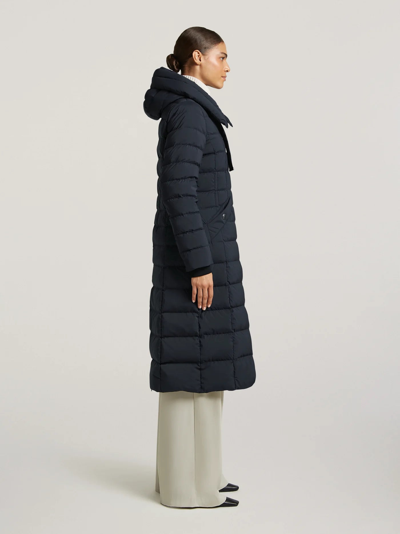 Creenstone Lorraine Midnight - Navy Coat