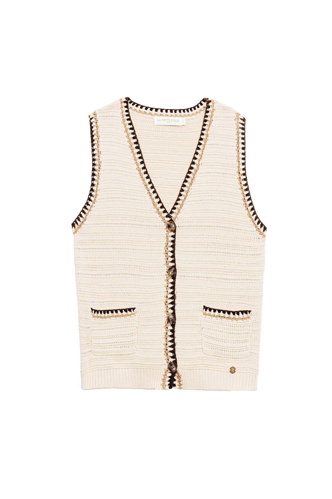 La Petite Étoile Madina Knit Waistcoat