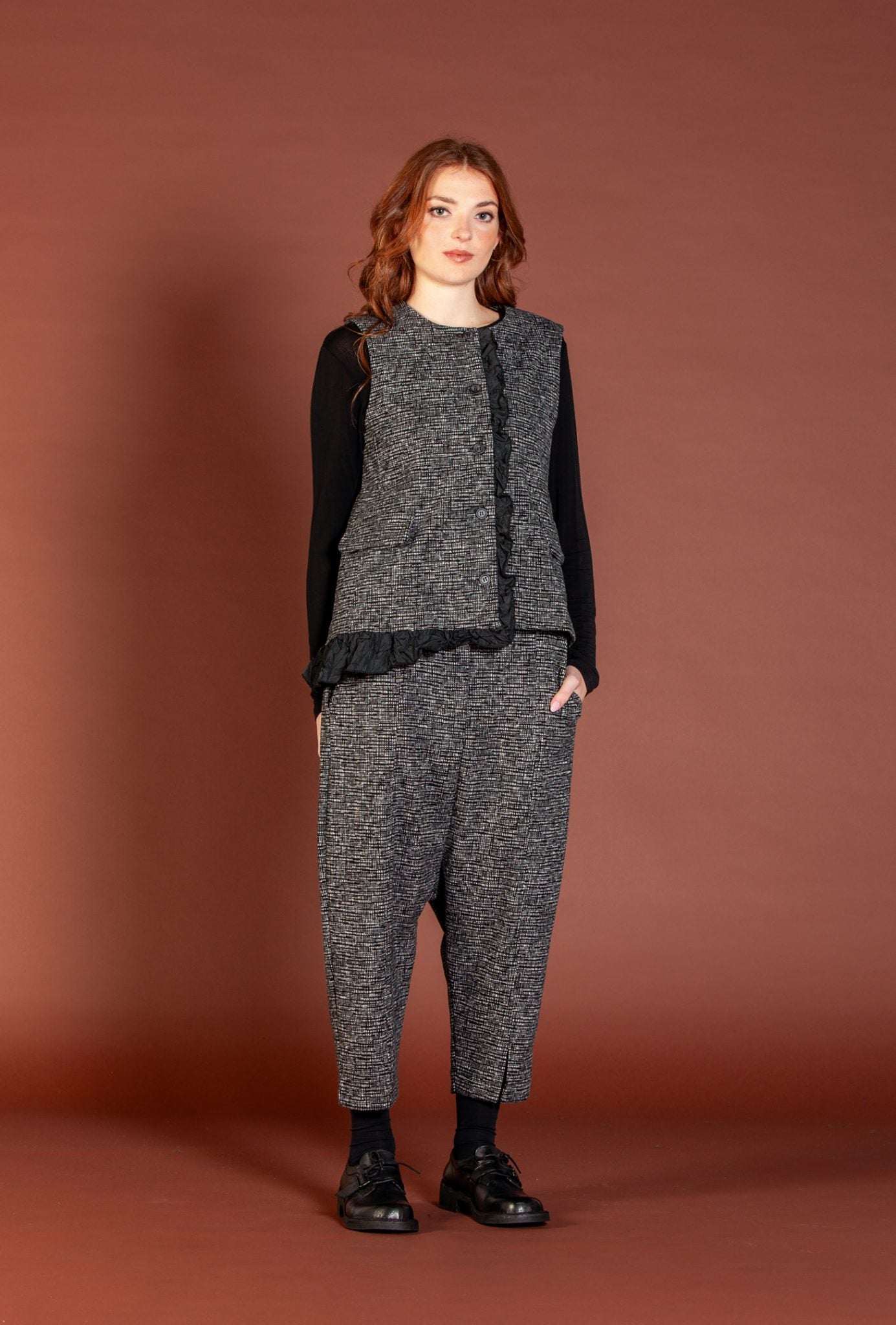 Mama B Edda JF Nero Gilet