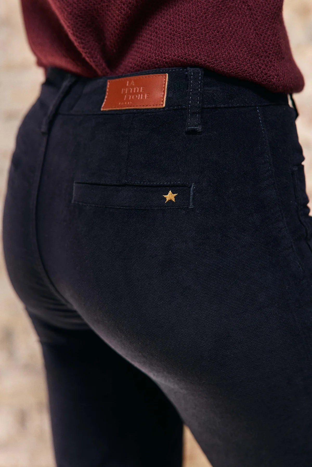 La Petite Etoile Sonny Velvet Trousers