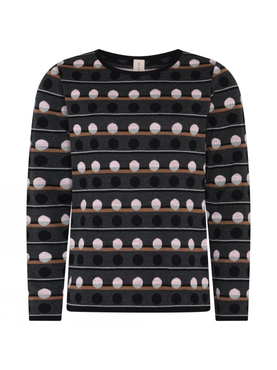 Skovhuus Stripe Dotted Sweater