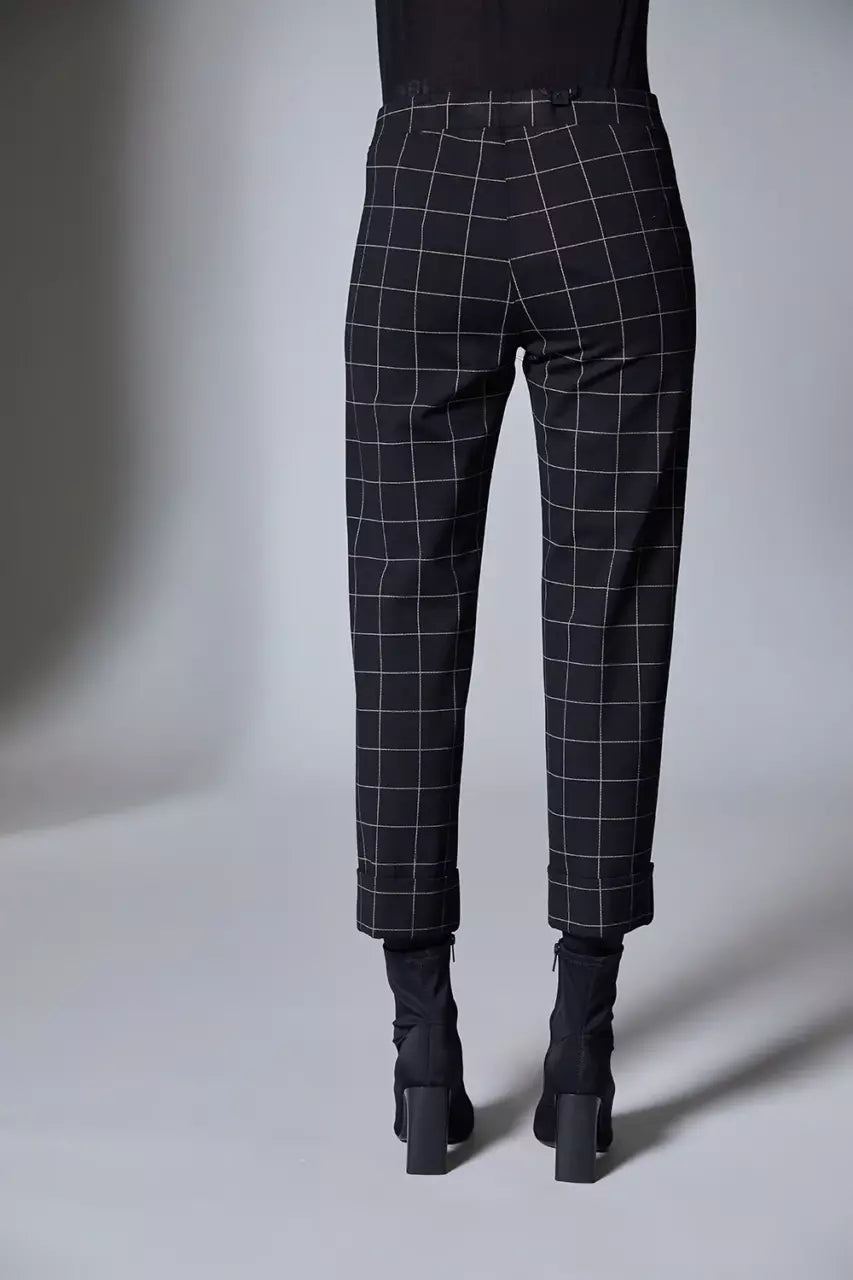 Peruzzi Window Pane Check Trousers