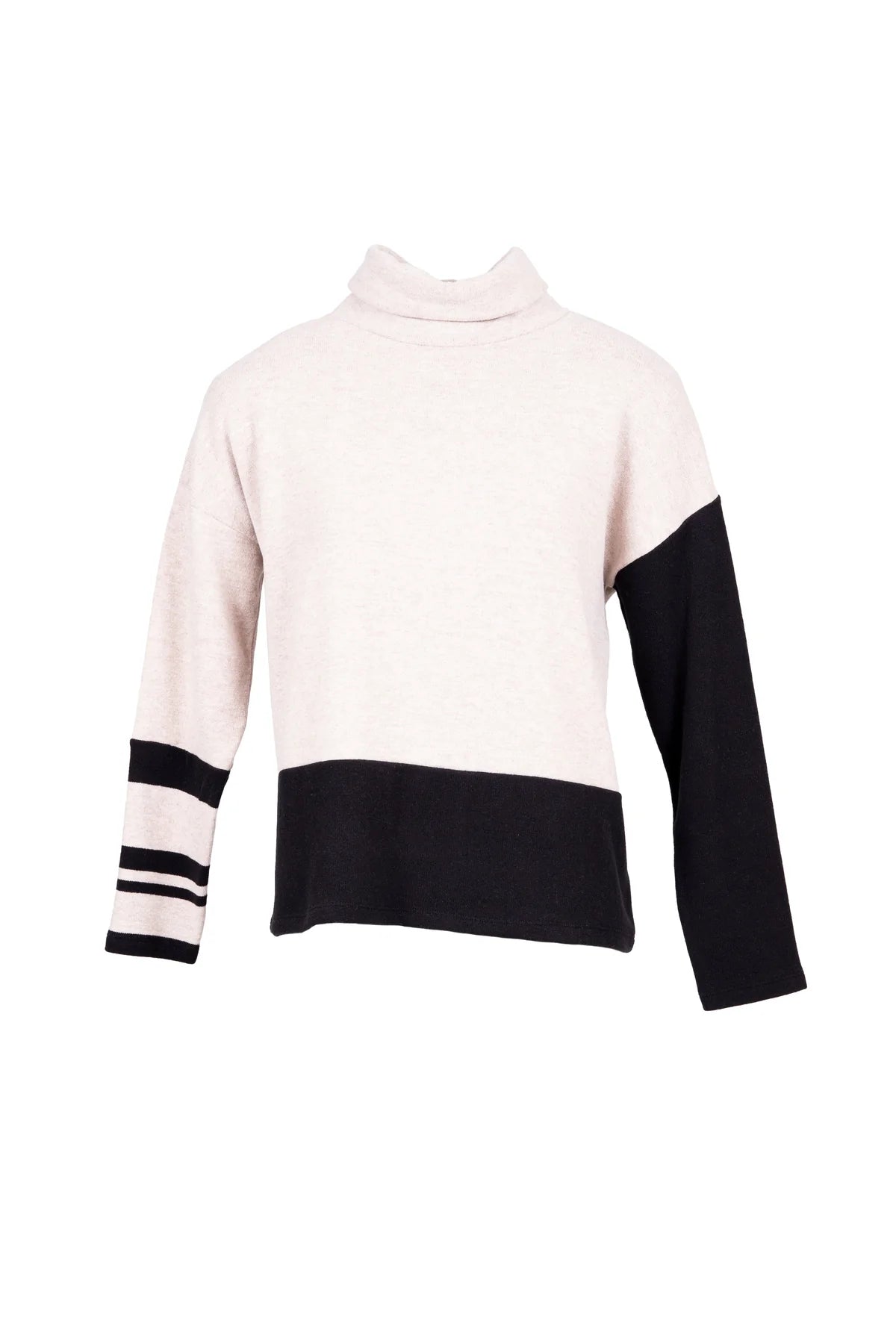 Peruzzi Beige Stripe Sweater