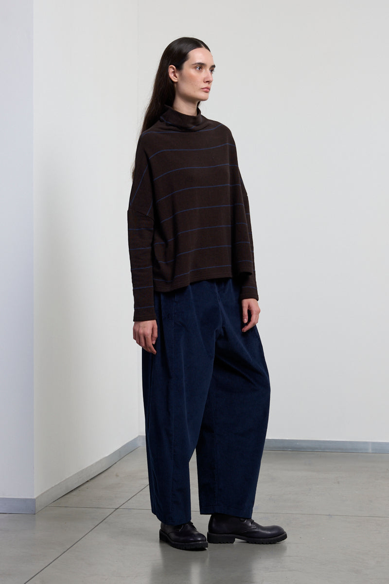 Neirami High Neck Soft Knit Pullover