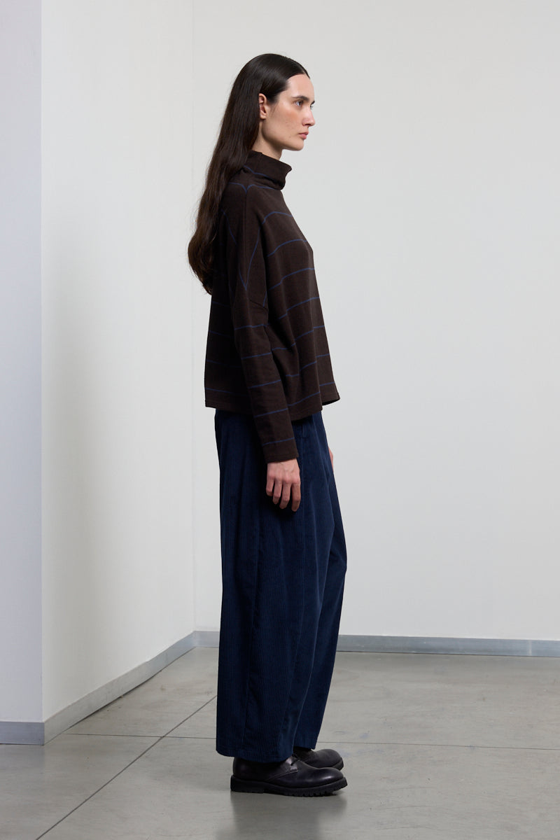 Neirami High Neck Soft Knit Pullover