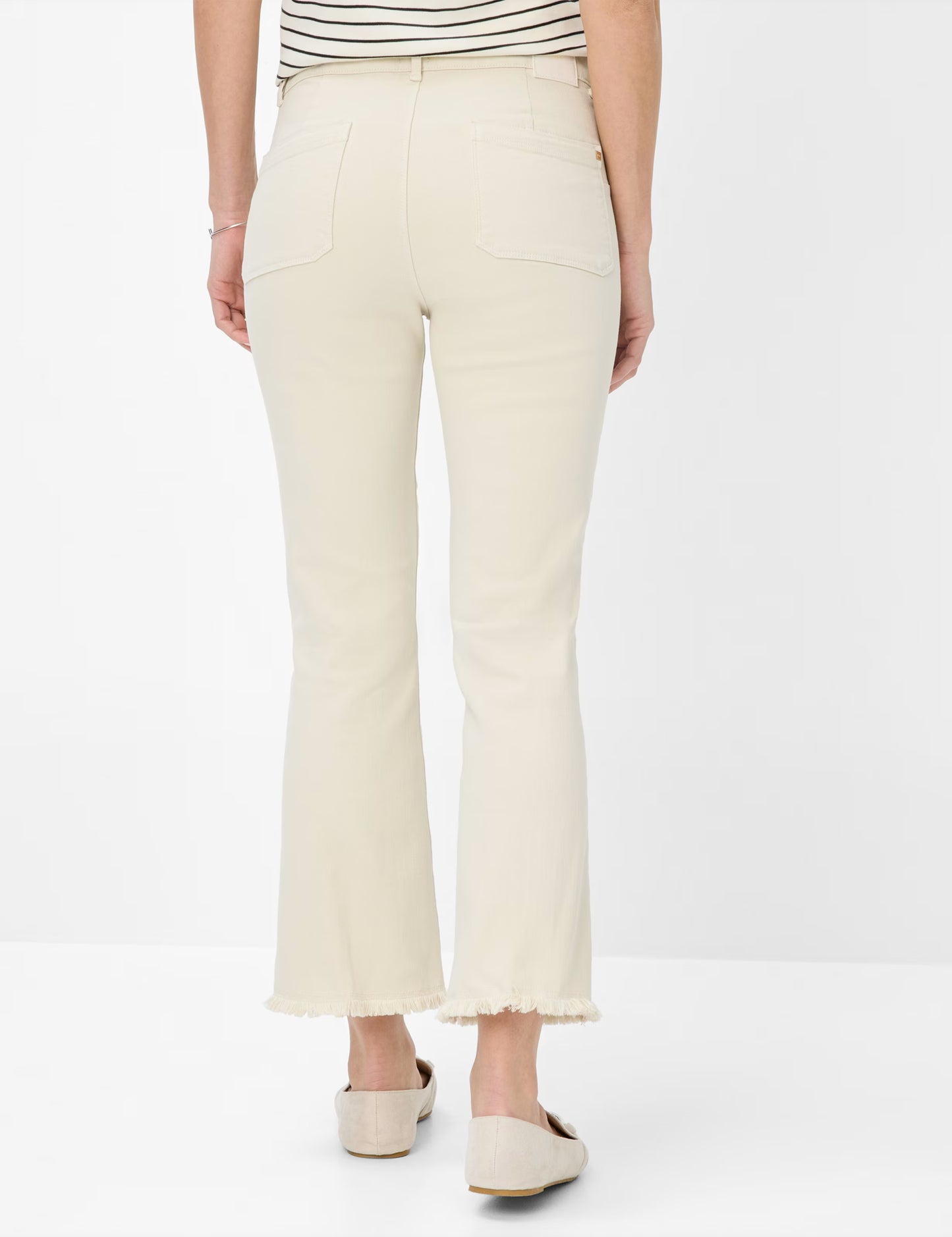 Brax Ana S Cream Denim Trousers