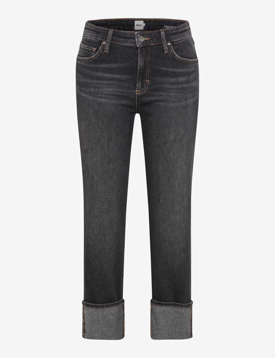 Brax Madison S Denim Dark Grey Trousers