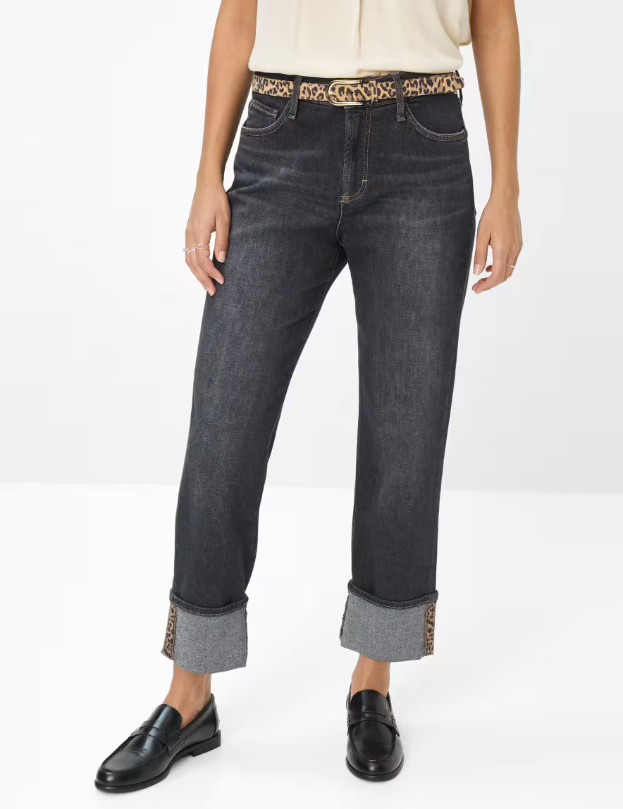Brax Madison S Denim Dark Grey Trousers
