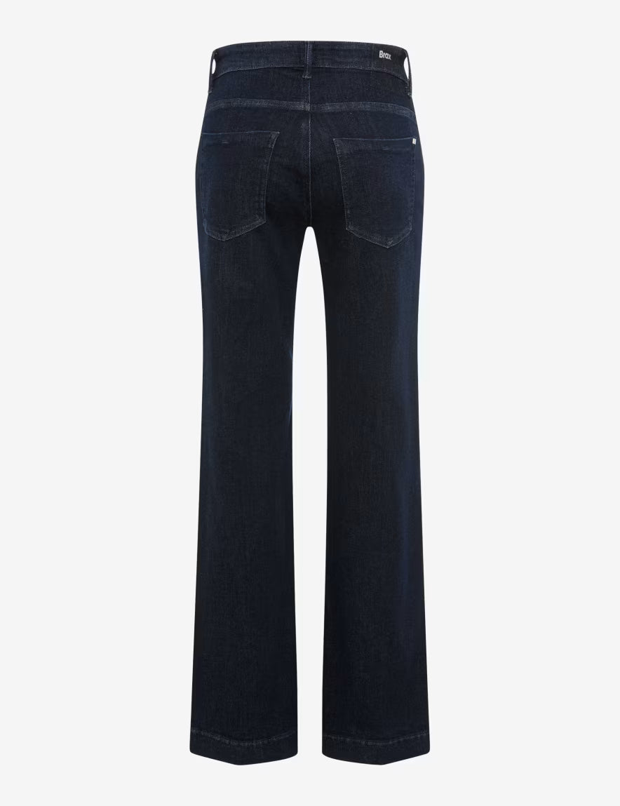 Brax Maine Wide Leg Denim Trousers