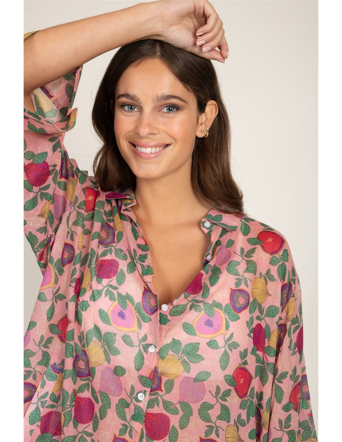 Terre Rouge Fig Print Tunic