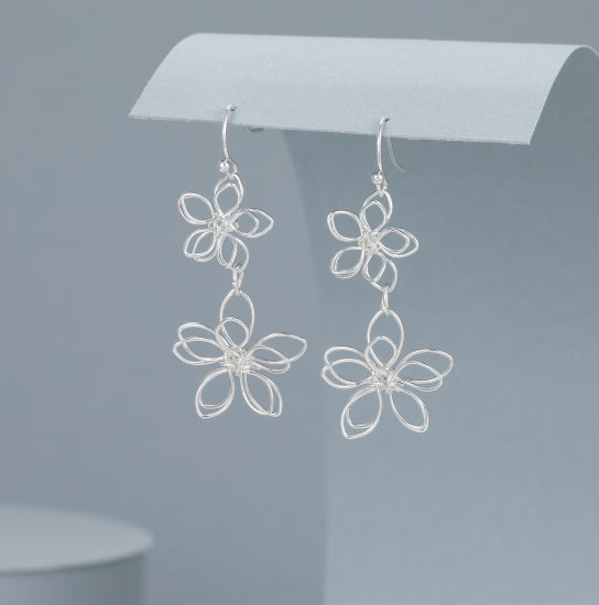 Gracee Jewellery Floral Drop Earrings