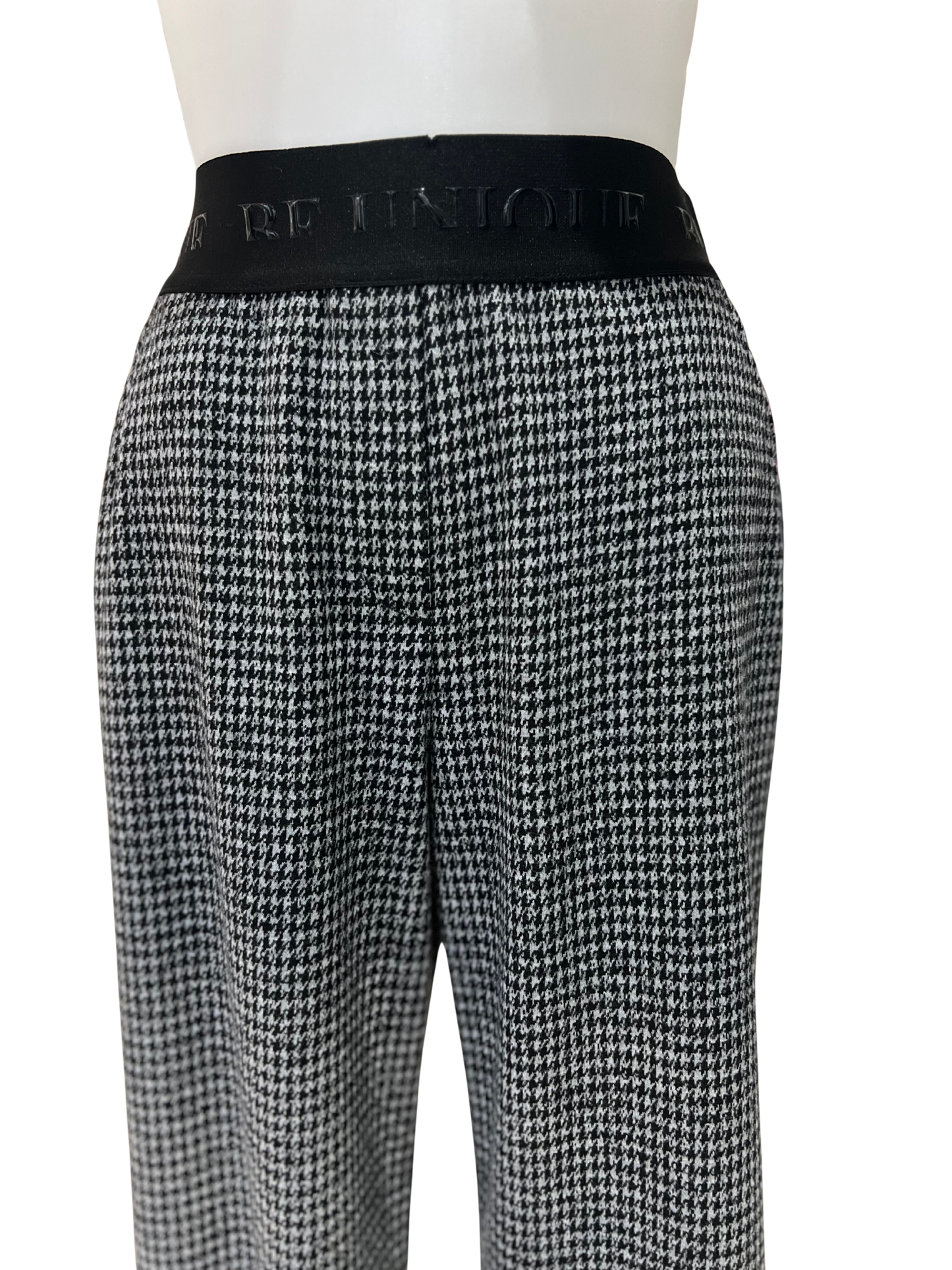 Robell Britt Grey Houndstooth Trousers