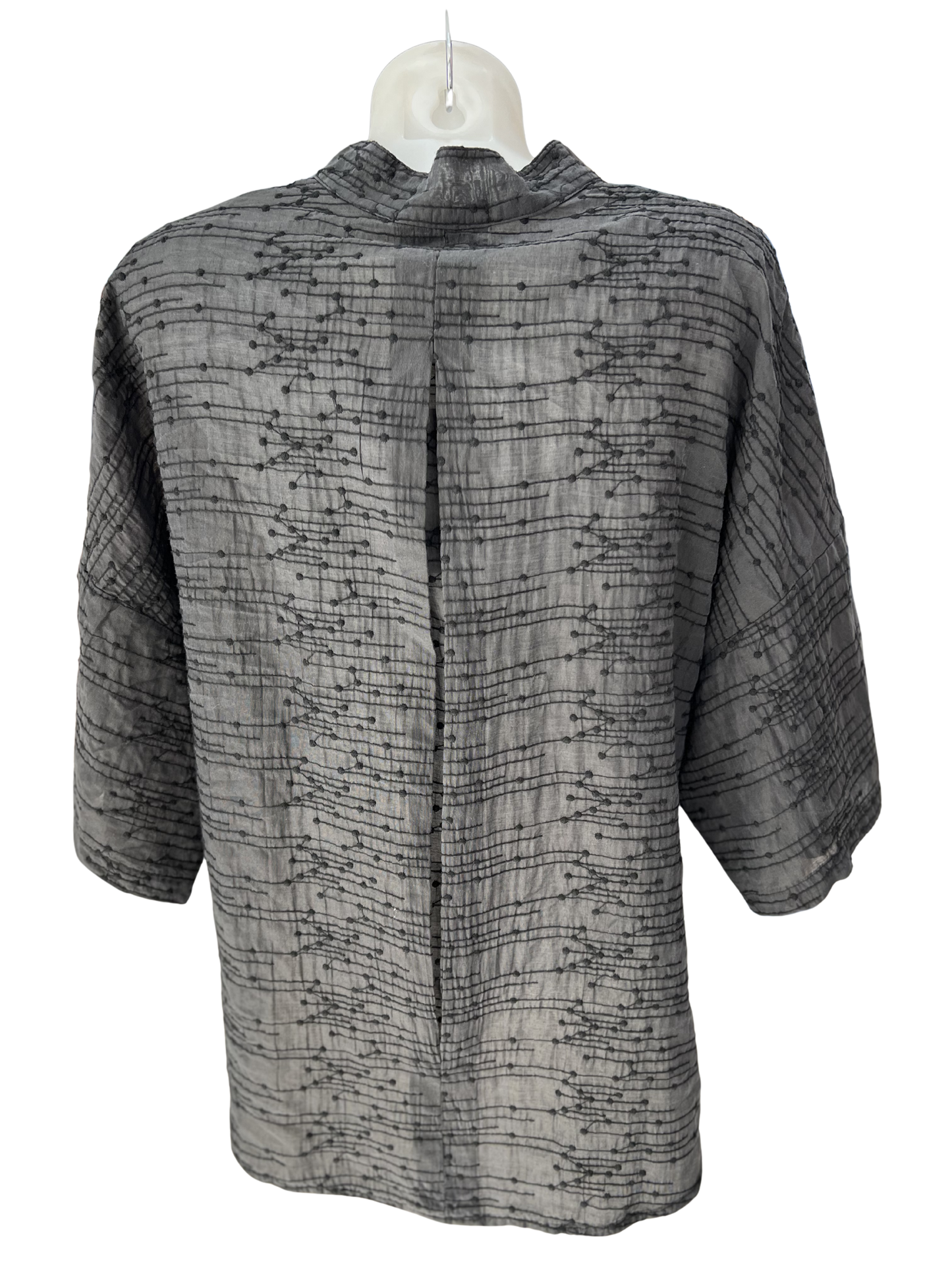 Blueberry Italia Embroidered Shirt