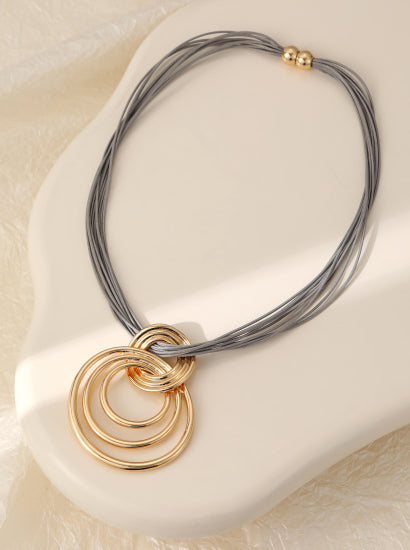 Gracee Jewellery Short Statement Necklace